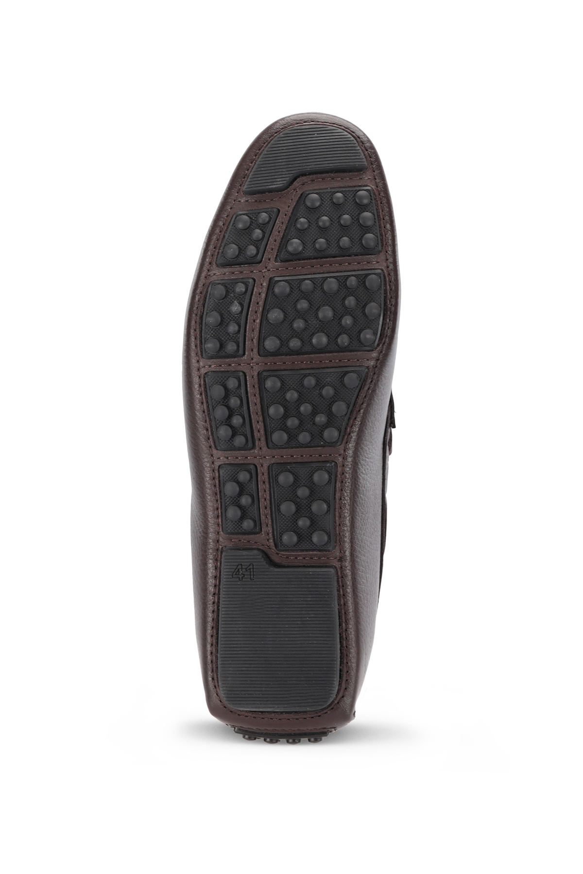SLAZENGER MORENO I Erkek Nubuk Deri Kahve Günlük Loafer Ayakkabısı görsel 7