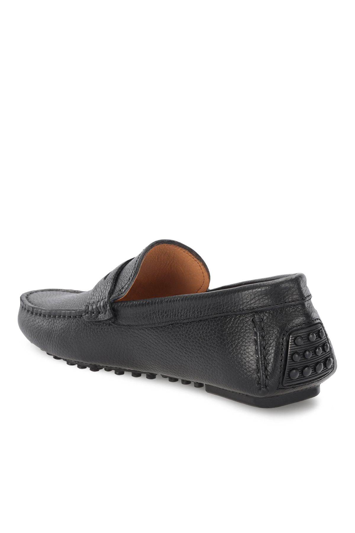 SLAZENGER MONTANA I Erkek Deri Siyah Günlük Loafer Ayakkabısı görsel 3