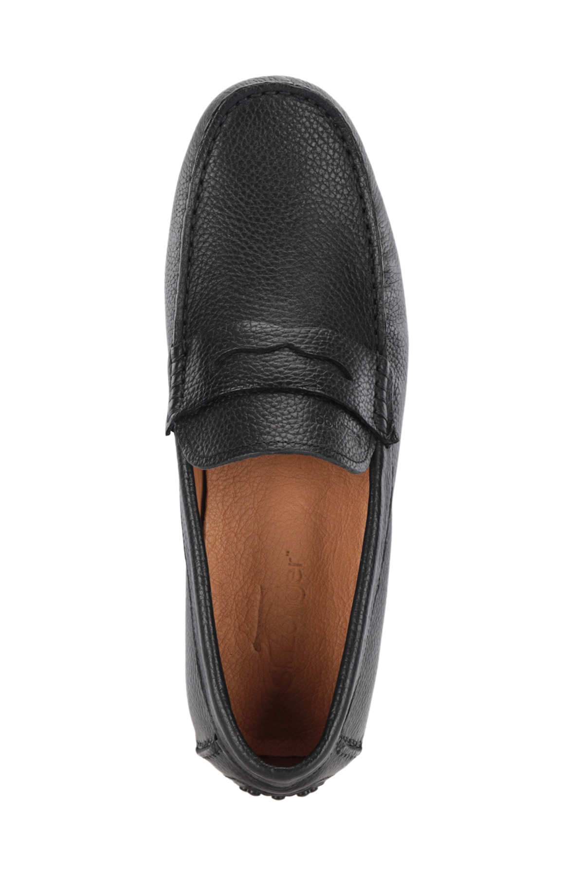 SLAZENGER MONTANA I Erkek Deri Siyah Günlük Loafer Ayakkabısı görsel 5