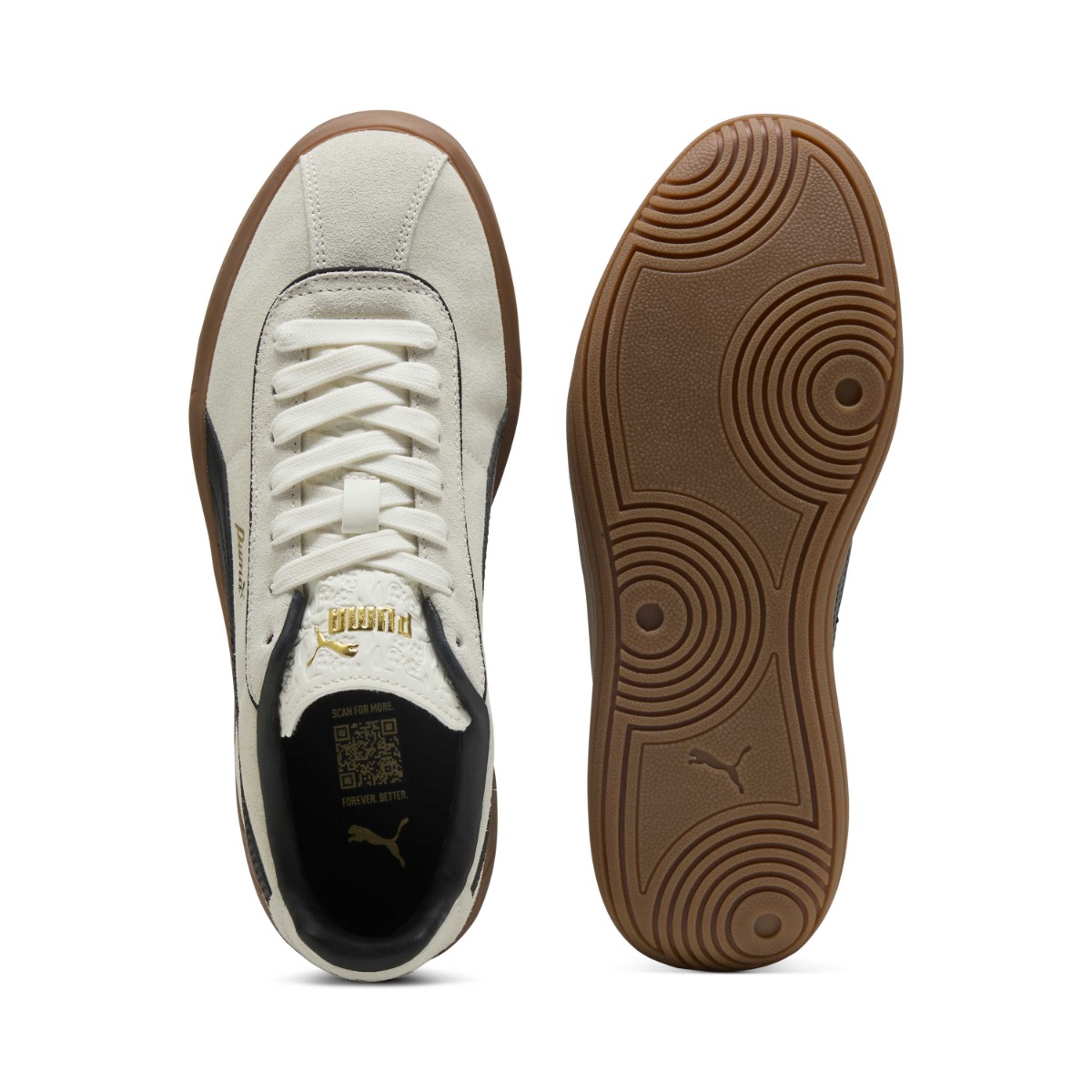 Puma Club Klassika Sd Kadın Bej Sneaker görsel 5