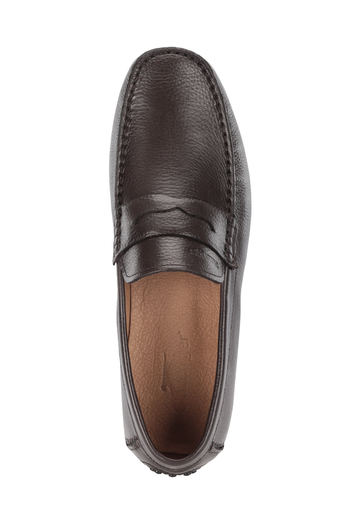 SLAZENGER MONTANA I Erkek Deri Kahve Günlük Loafer Ayakkabısı görsel 5