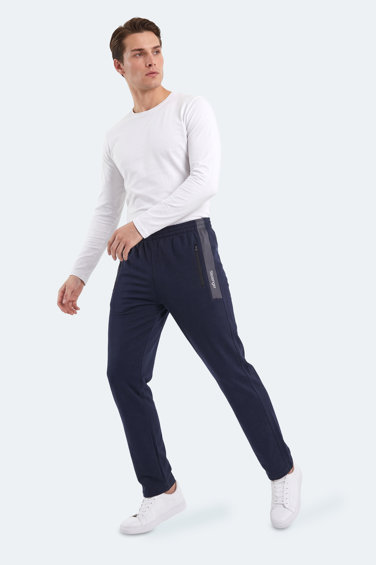 SLAZENGER KARLA Erkek Lacivert Eşofman Altı görsel 2