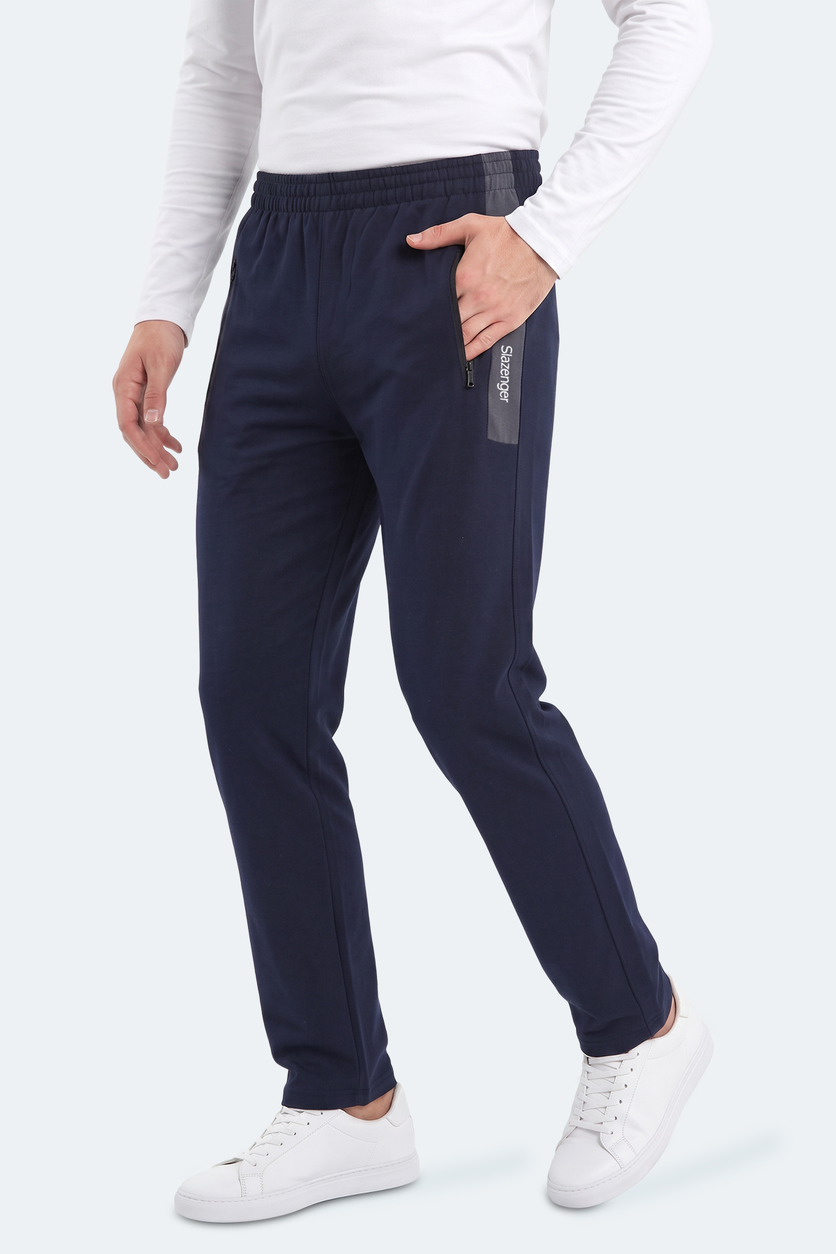 SLAZENGER KARLA Erkek Lacivert Eşofman Altı görsel 5