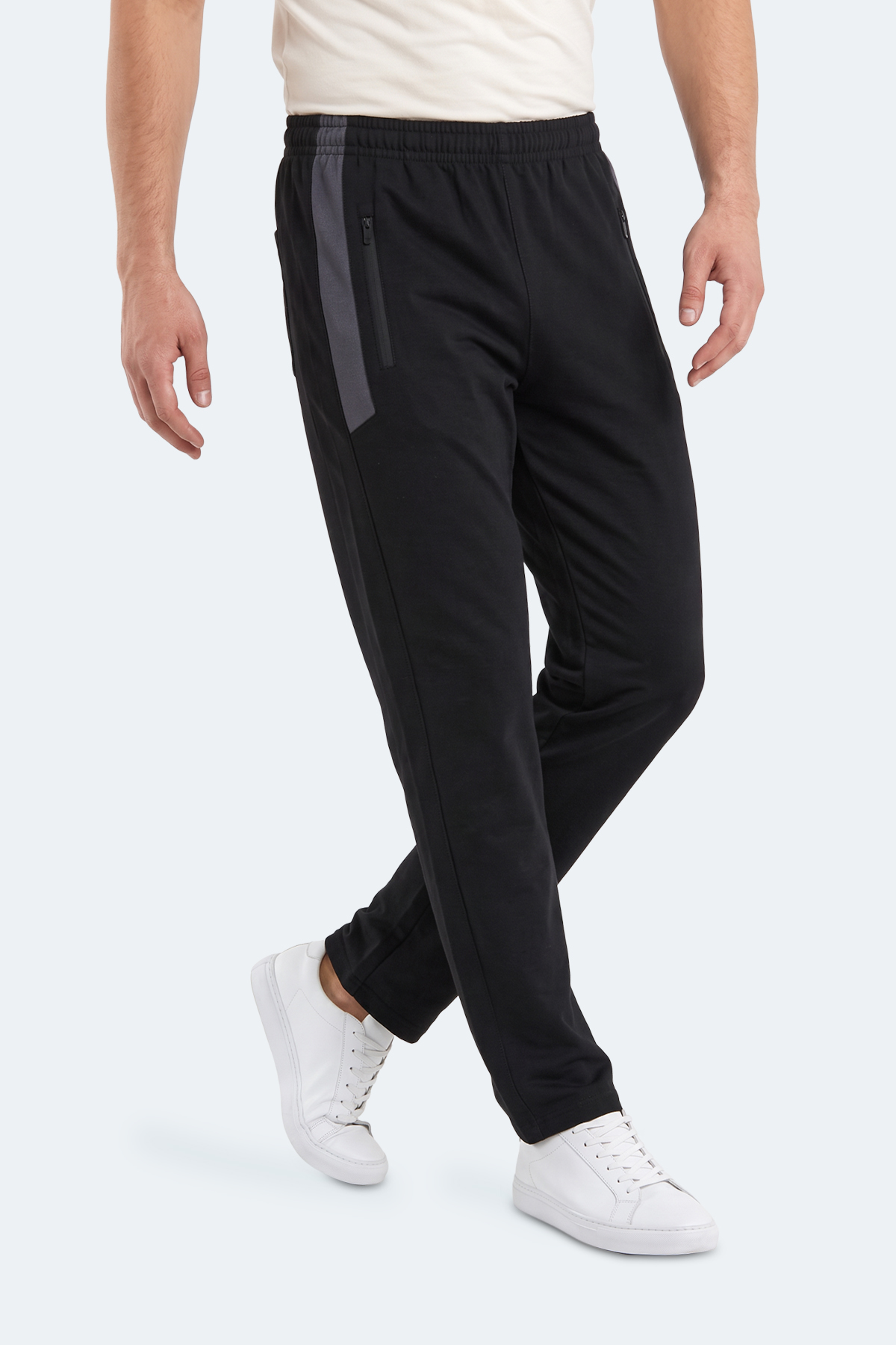 SLAZENGER KARLA Erkek Siyah Eşofman Altı görsel 6