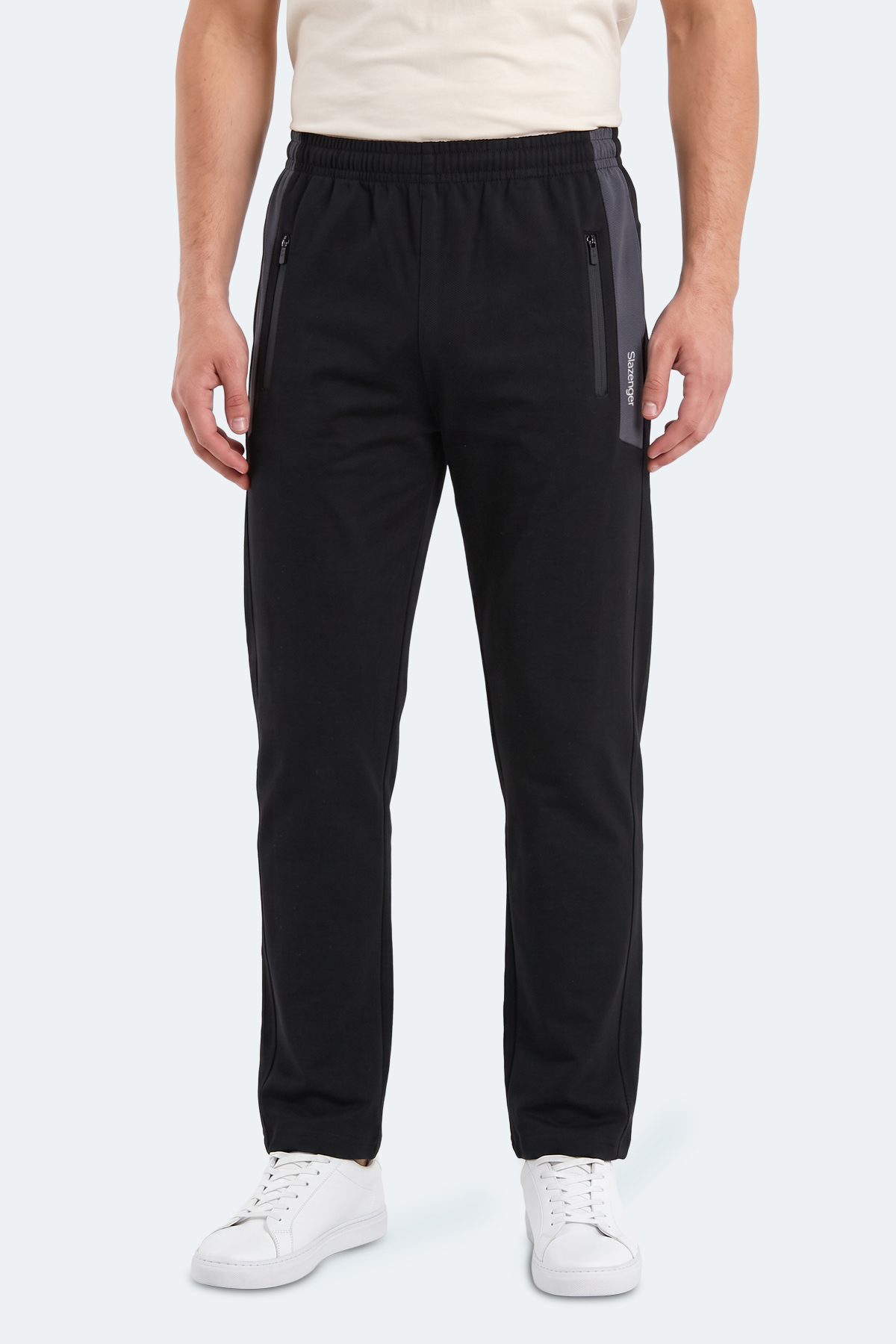 SLAZENGER KARLA Erkek Siyah Eşofman Altı görsel 7