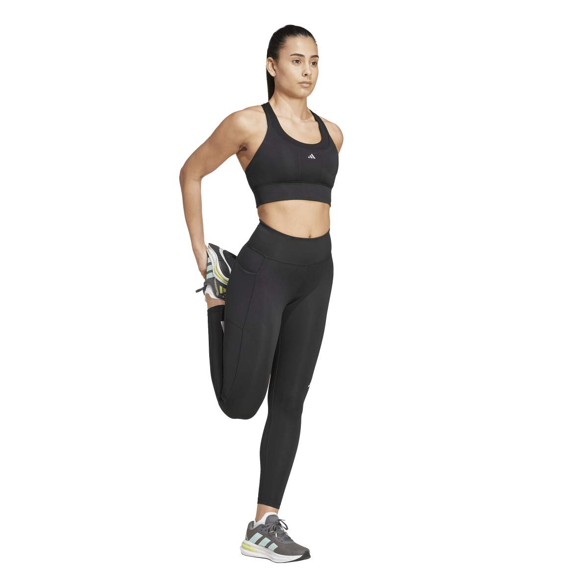 Adidas Own The Run 7/8 Kadın Siyah Tayt görsel 5