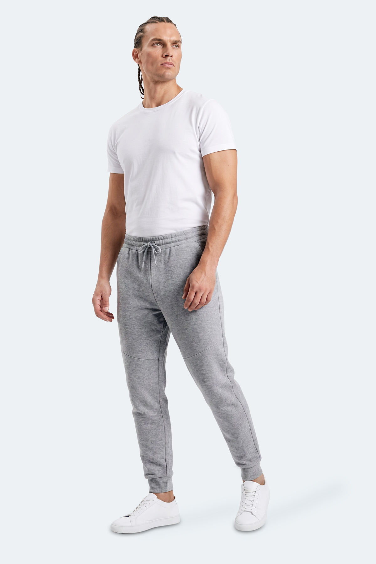 SLAZENGER KORVIX I Erkek Gri Eşofman Altı görsel 2