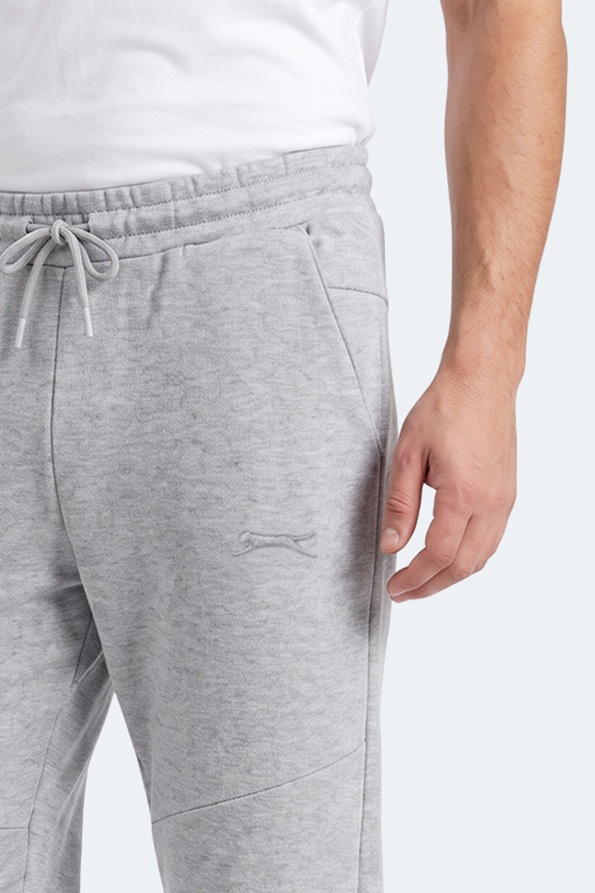 SLAZENGER KORVIX I Erkek Gri Eşofman Altı görsel 3
