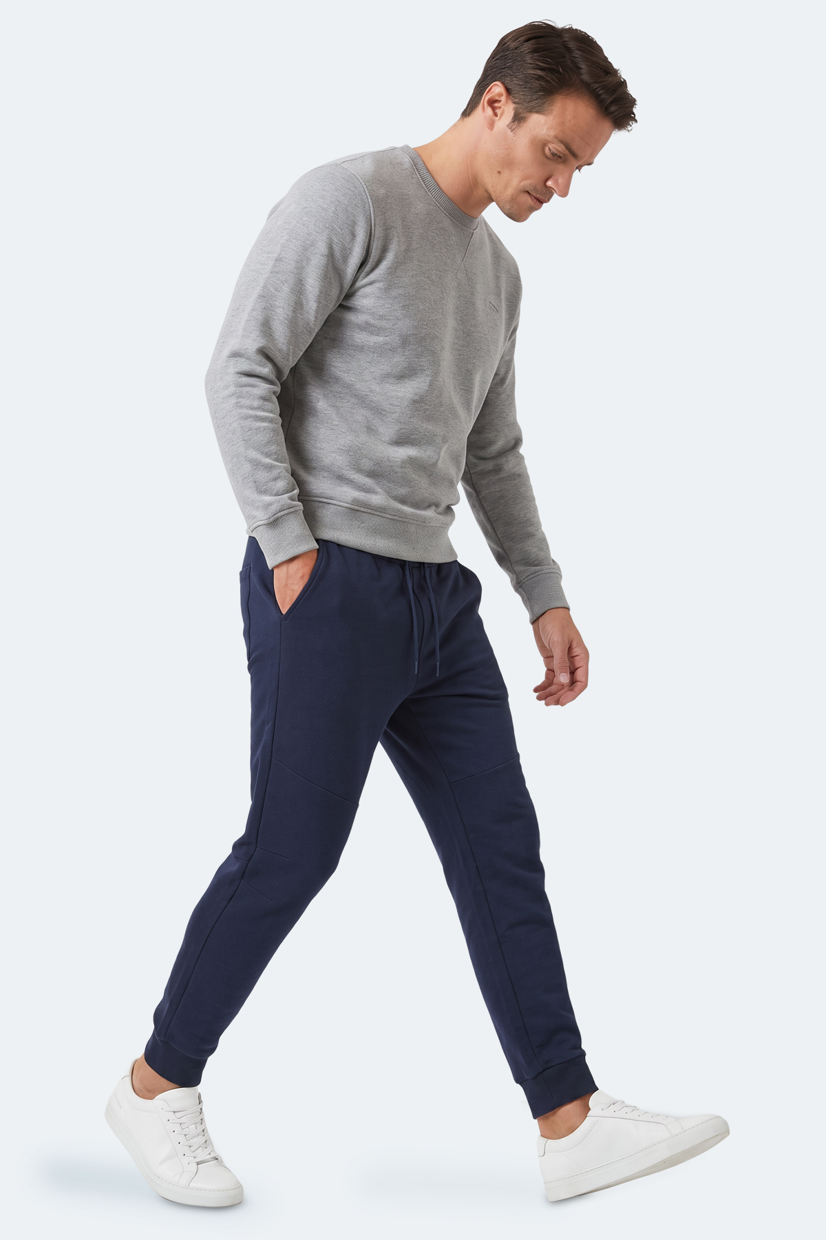 SLAZENGER KORVIX I Erkek Lacivert Eşofman Altı görsel 2