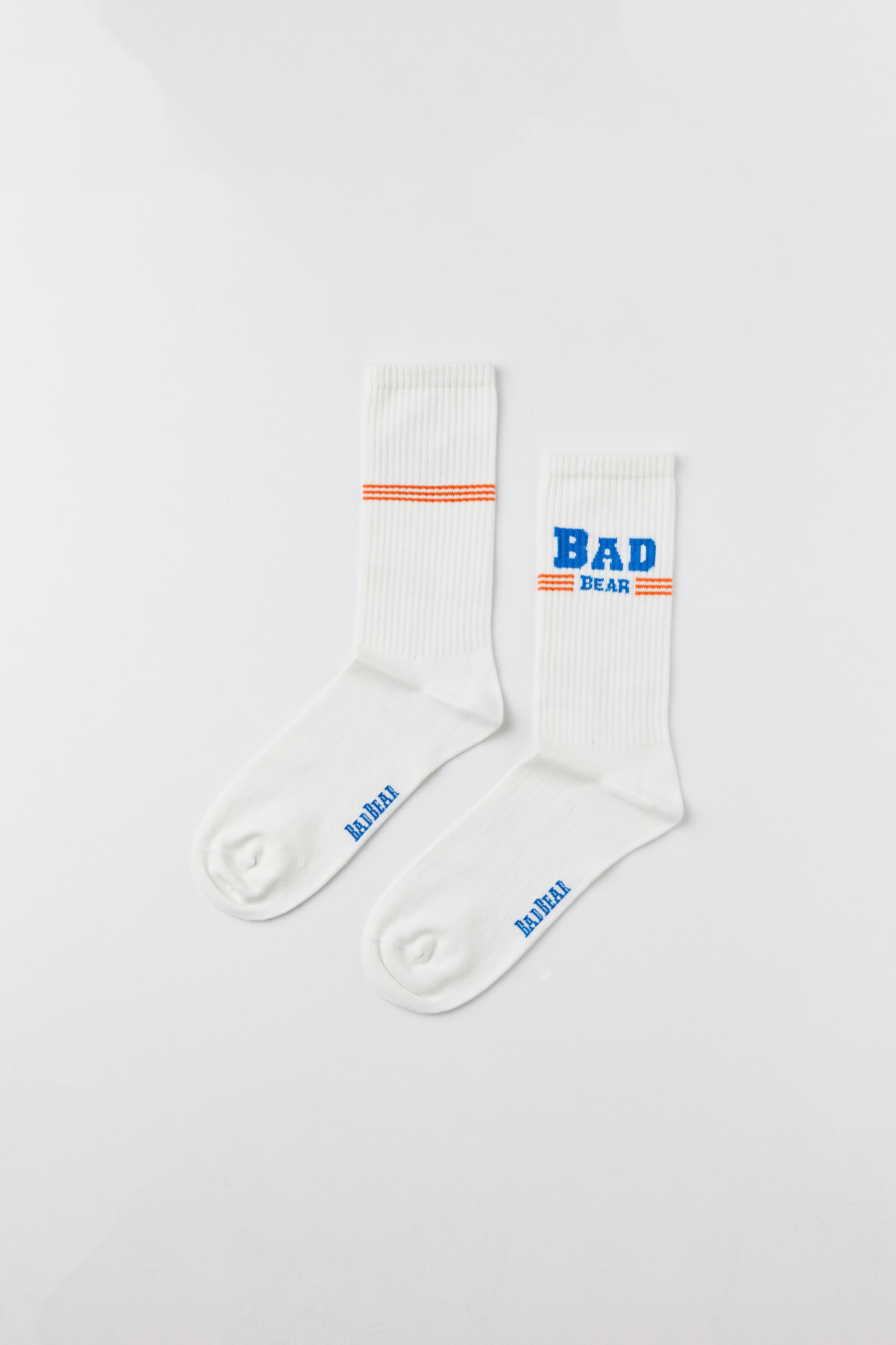 Bad Bear Saturn Beyaz Unisex Patik Çorap