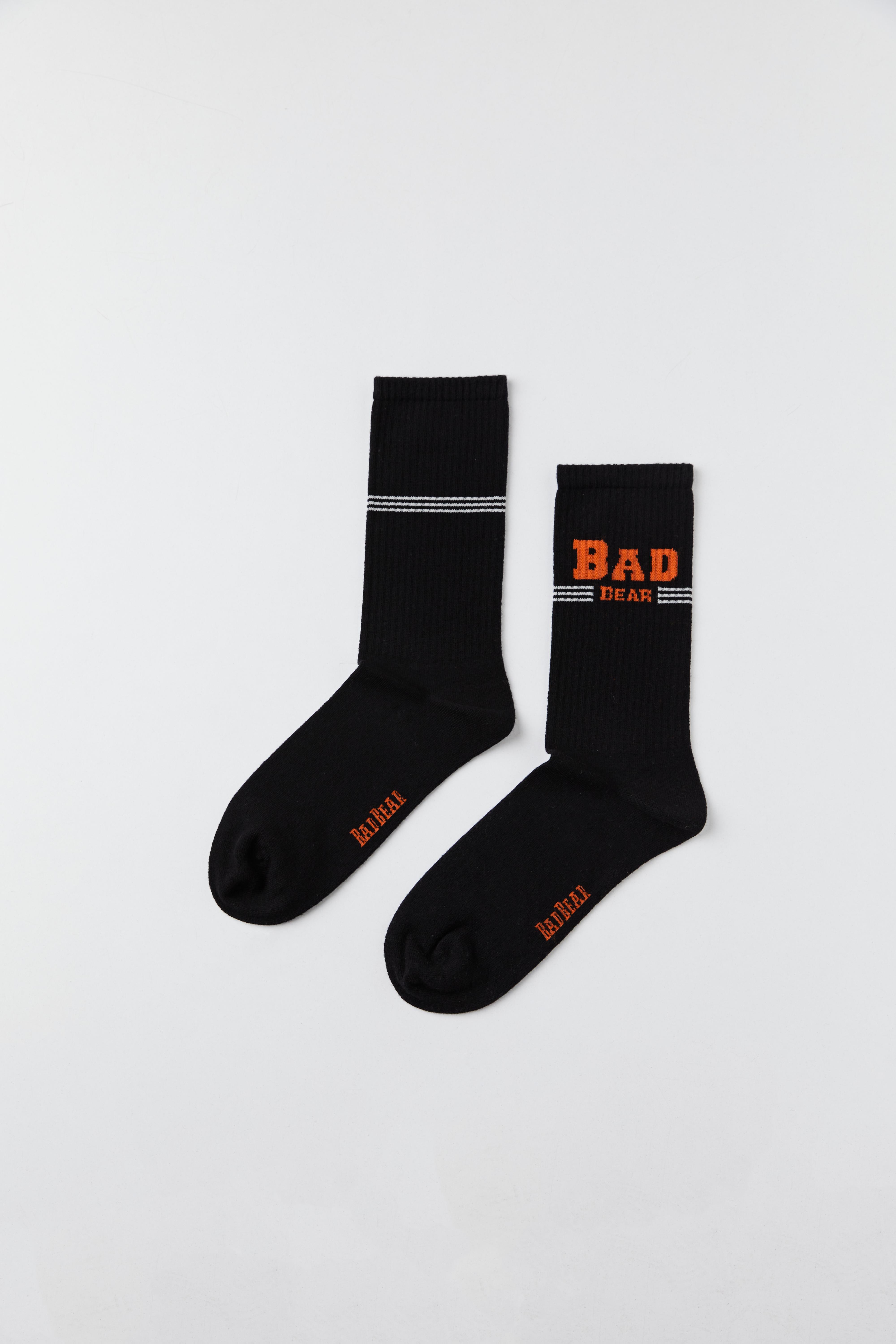 Bad Bear Saturn Siyah Unisex Patik Çorap