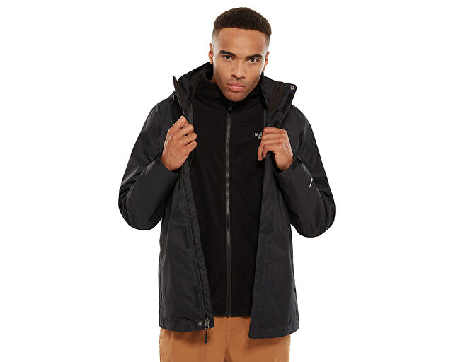 The North Face Siyah Erkek Outdoor Montu T0Cg55Jk3 M Evolve II Triclimate Jacket görsel 3