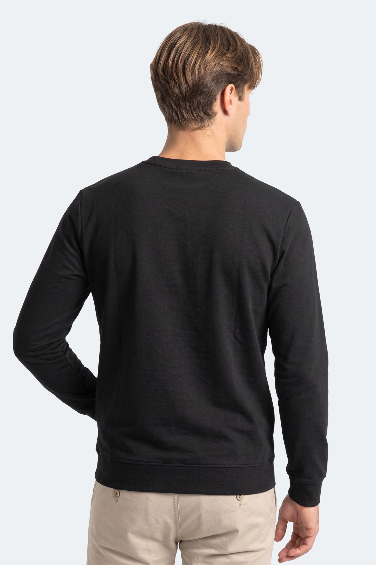 SLAZENGER GARRET Erkek Siyah Sweatshırt görsel 8