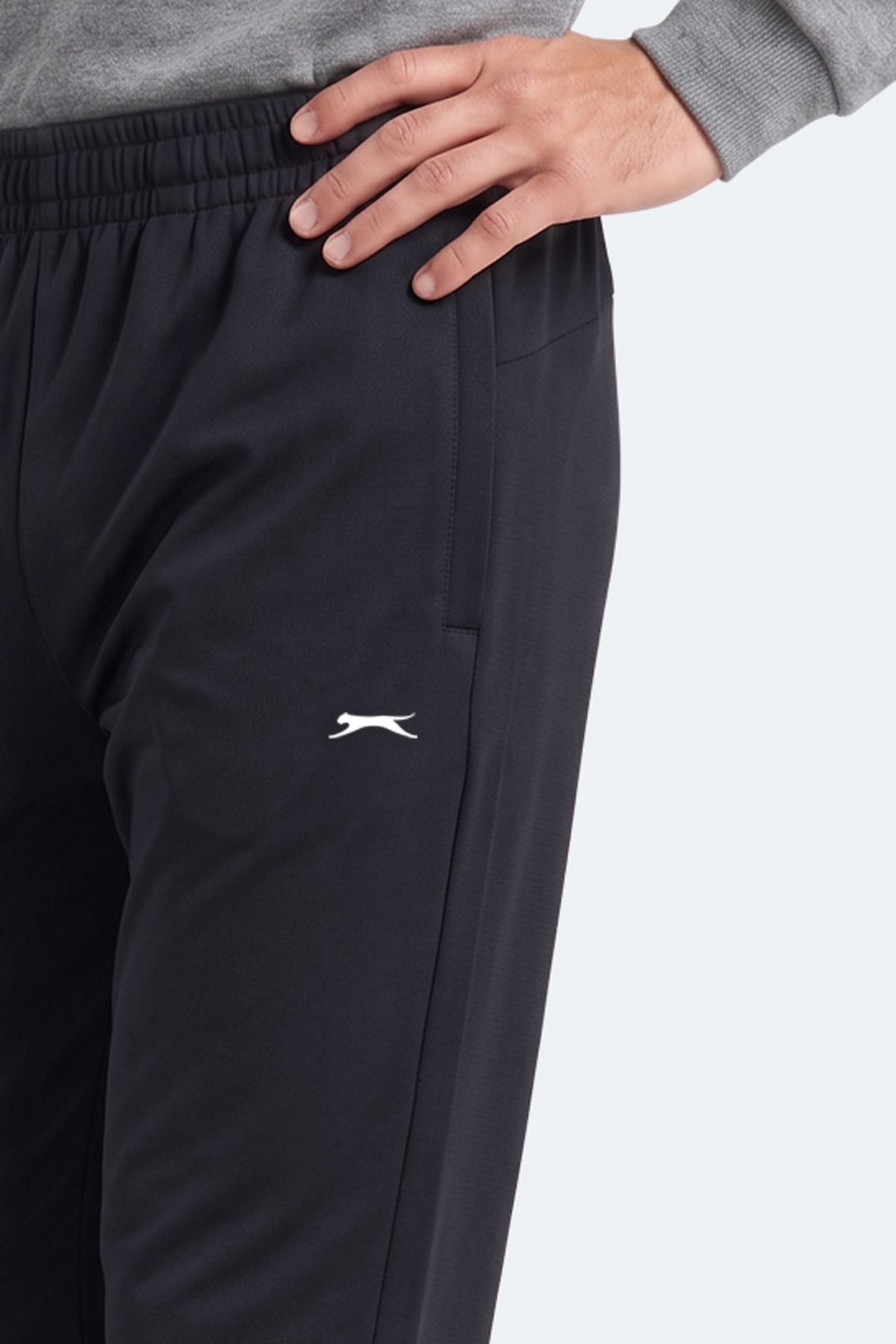 SLAZENGER RAGEWOLF Erkek Koyu Gri Eşofman Altı görsel 4