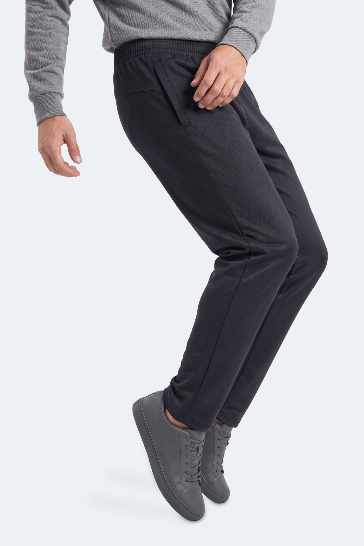 SLAZENGER RAGEWOLF Erkek Koyu Gri Eşofman Altı görsel 5