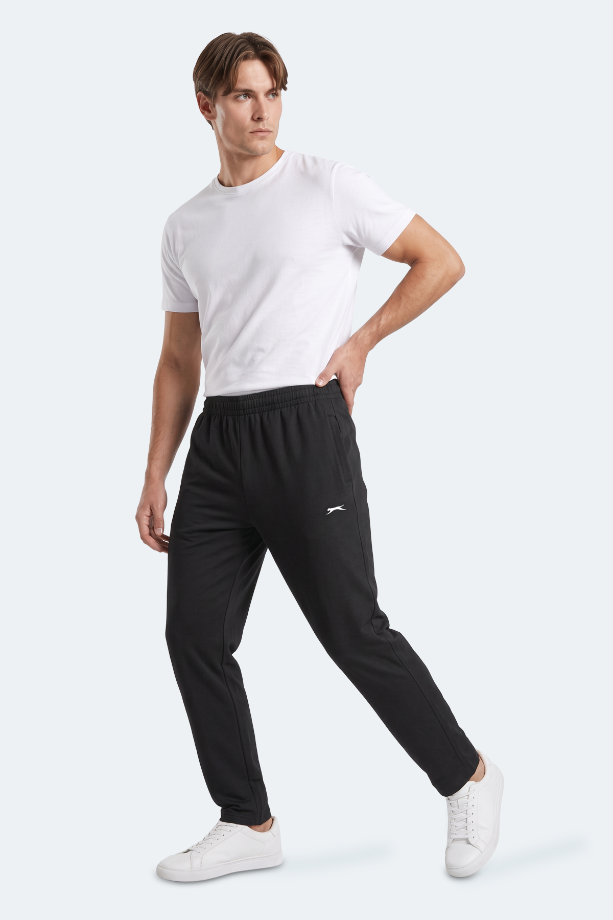 SLAZENGER RAGEWOLF Erkek Siyah Eşofman Altı görsel 2