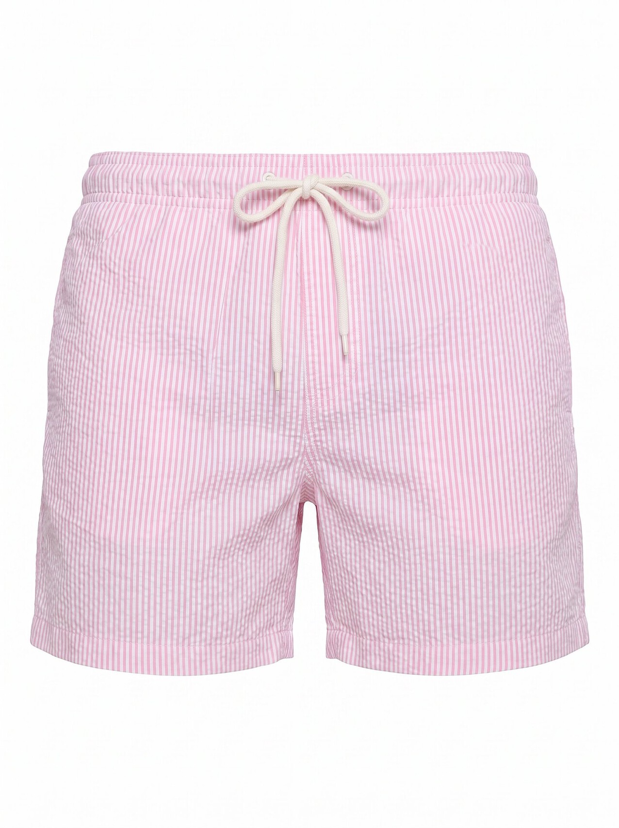 Jack & Jones Maui Ocean Seersucker Erkek Pembe Mayo