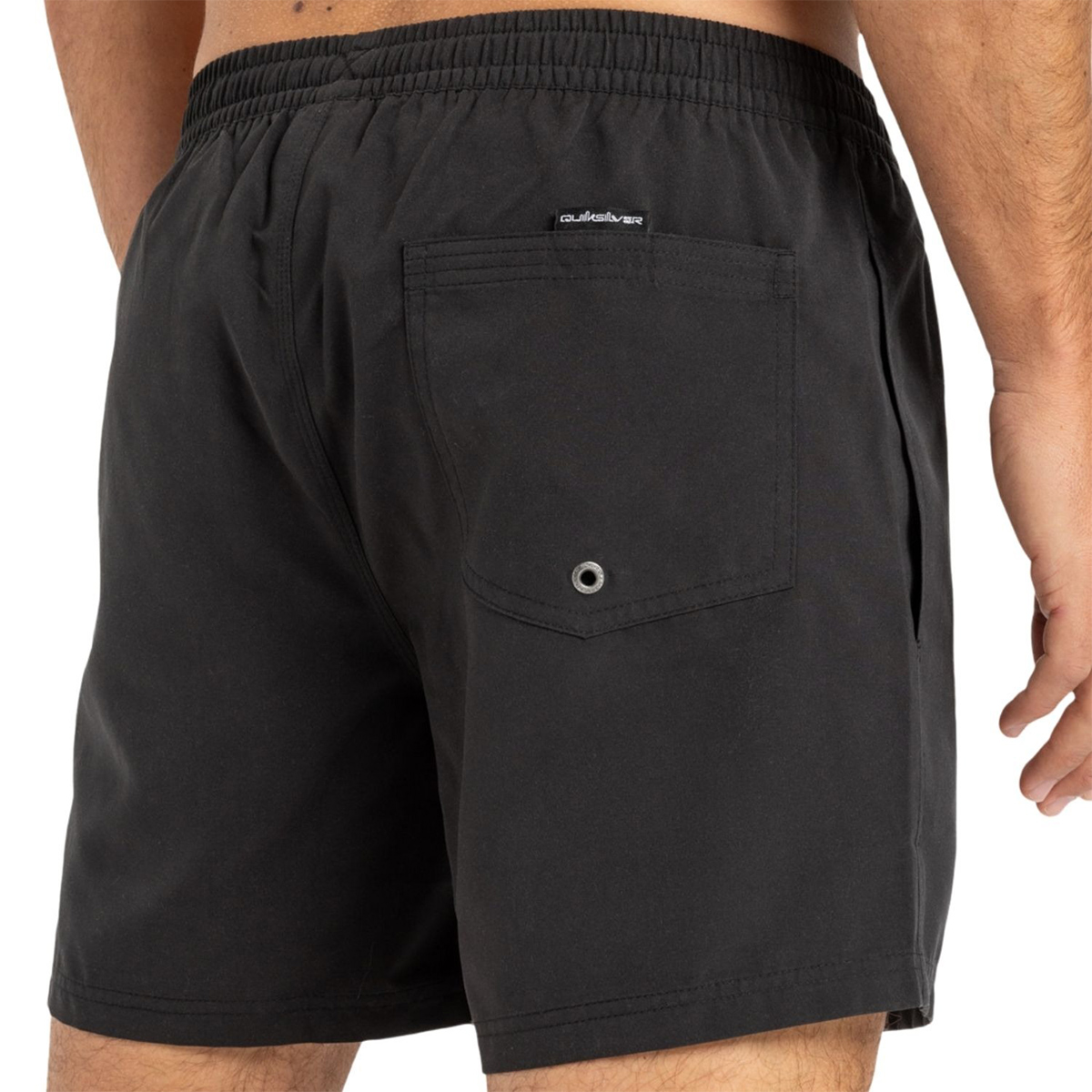 Quiksilver Everyday Solid Volley 15 Erkek Siyah Mayoşort görsel 4