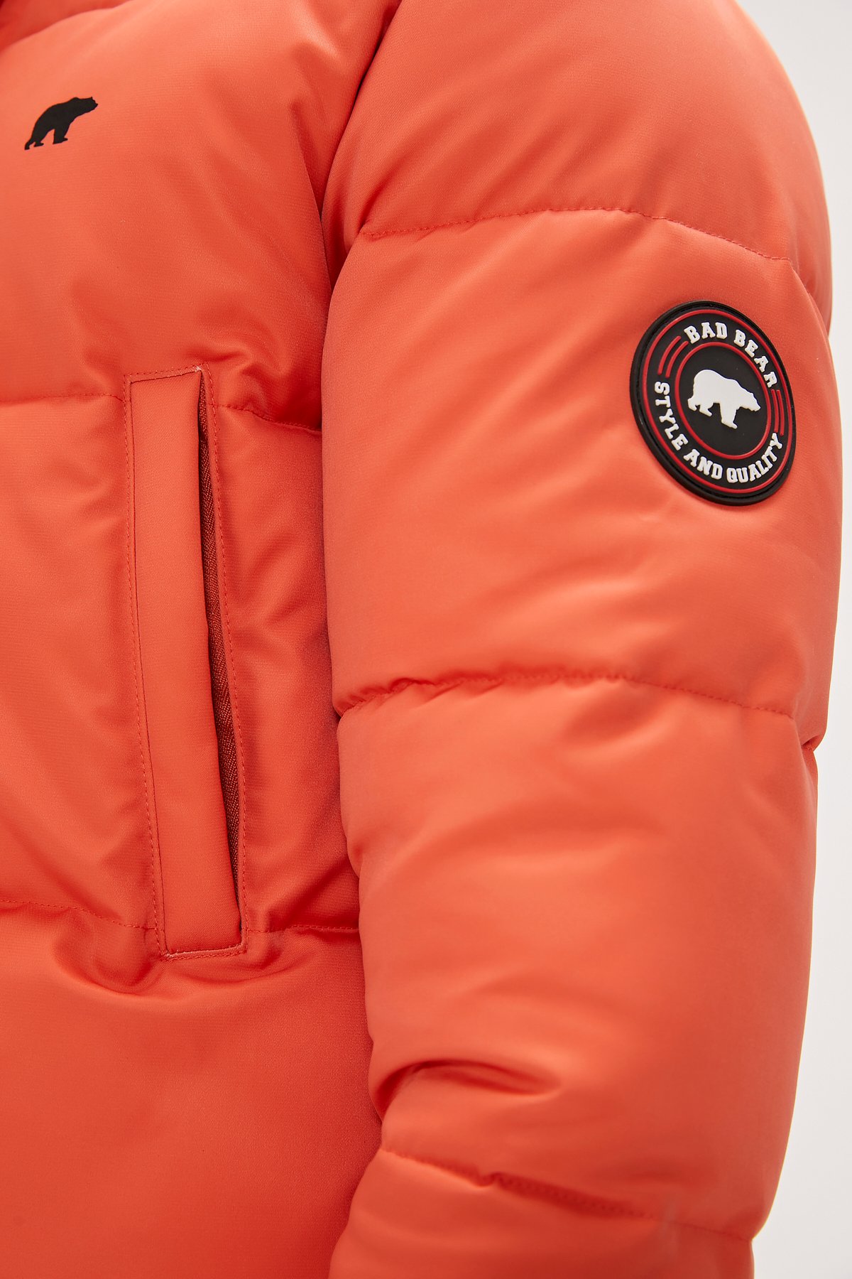 Bad Bear Colonel Puffer Ginger Tarçın Erkek Kapüşonlu Şişme Mont görsel 6