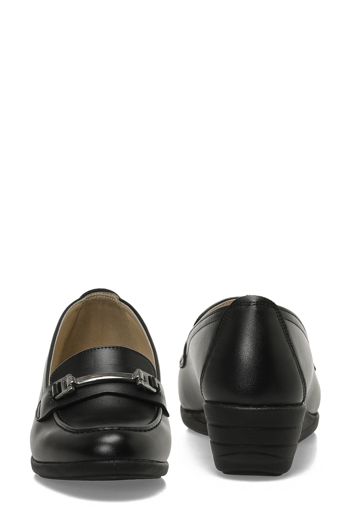 Polaris 166734.Z6FX Siyah Kadın Loafer görsel 5