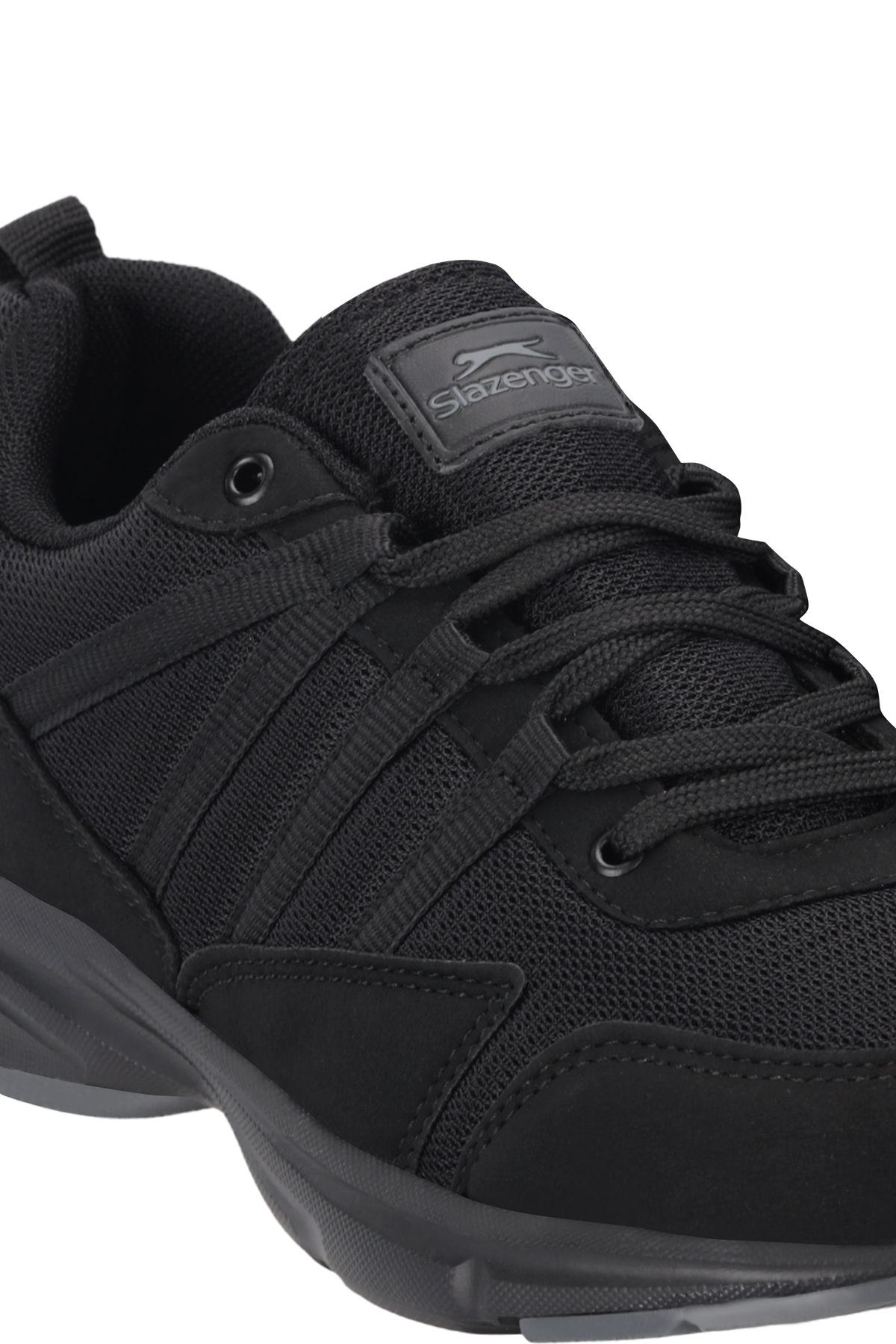 SLAZENGER POLISH I Kadın Siyah / Siyah Koşu & Yürüyüş Spor Ayakkabısı görsel 4