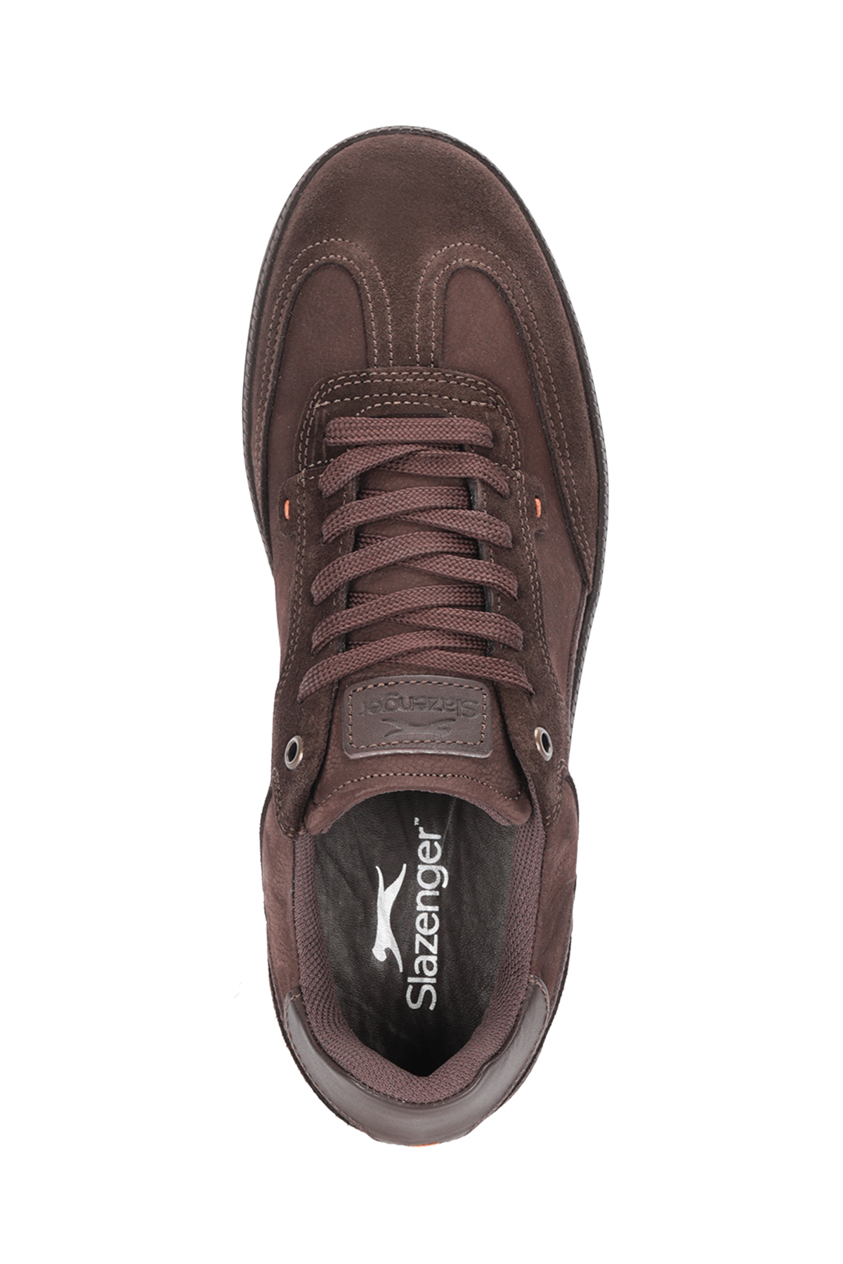 SLAZENGER STING I Erkek Deri Kahve Günlük Spor Ayakkabısı görsel 5