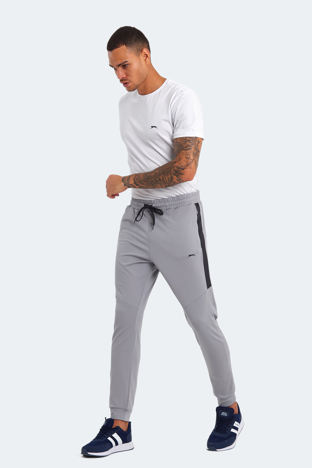 SLAZENGER REGION Erkek Jogger Eşofman Altı Gri görsel 6