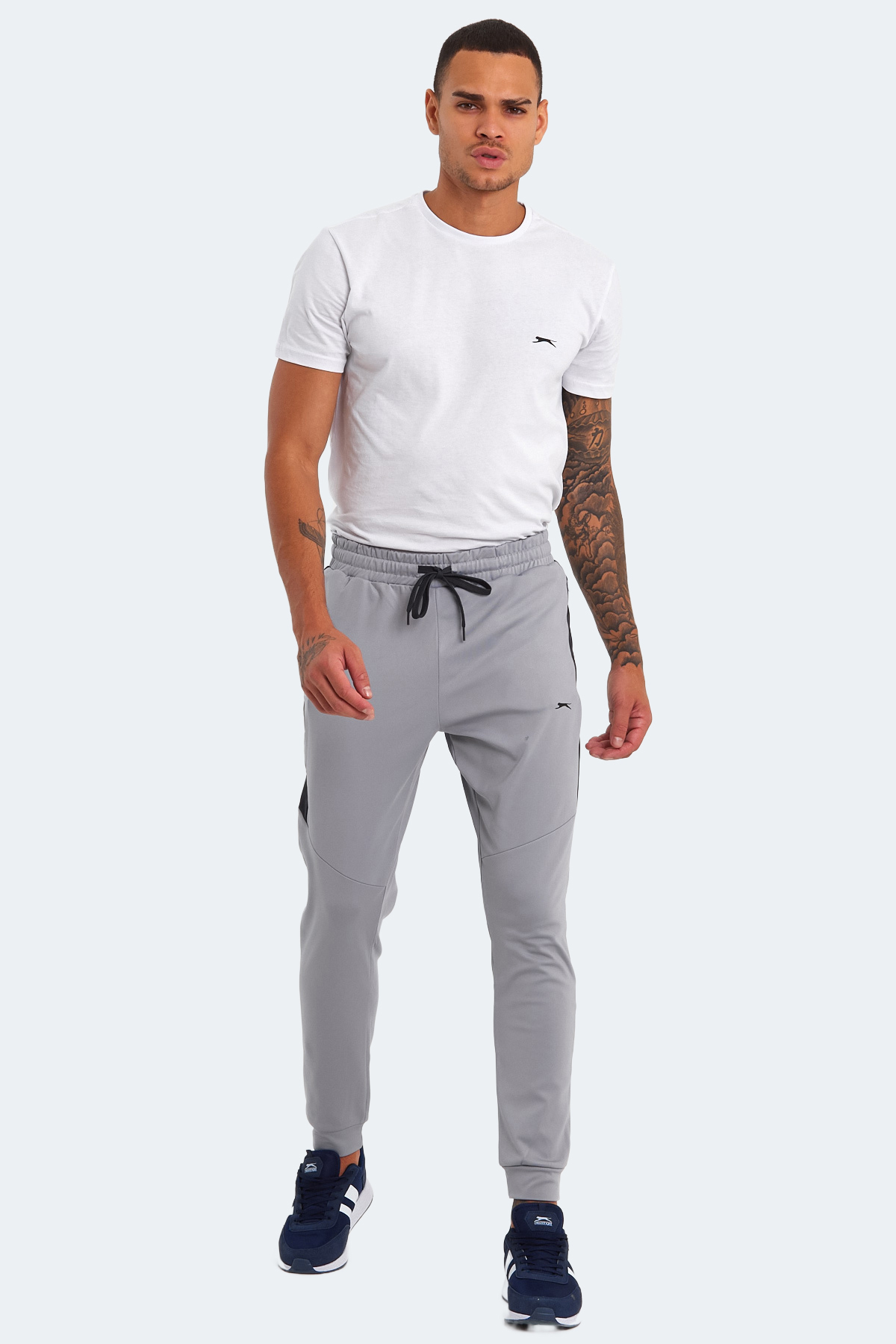 SLAZENGER REGION Erkek Jogger Eşofman Altı Gri görsel 7