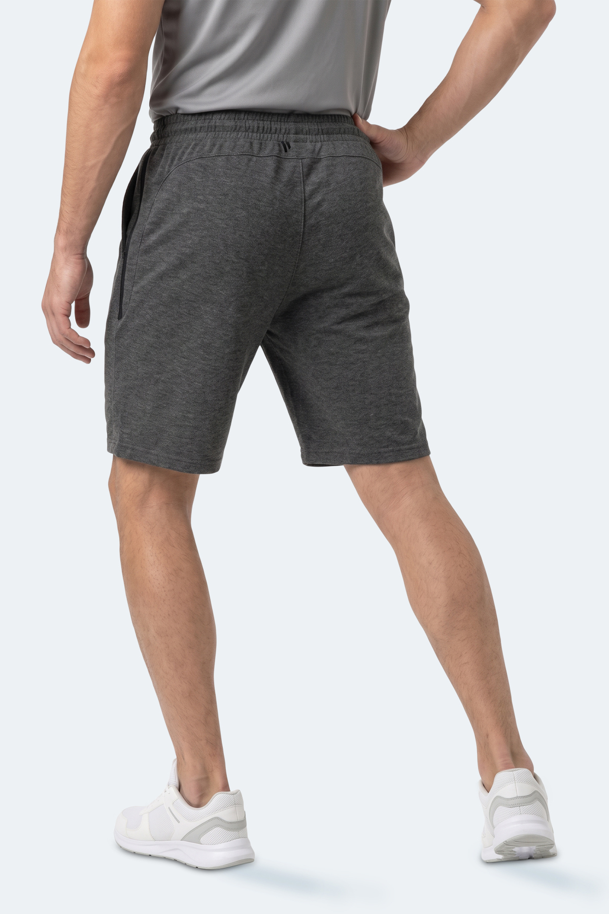 SLAZENGER NOLAN I 2 Lİ SET Erkek Siyah - Koyu Gri Şort görsel 8