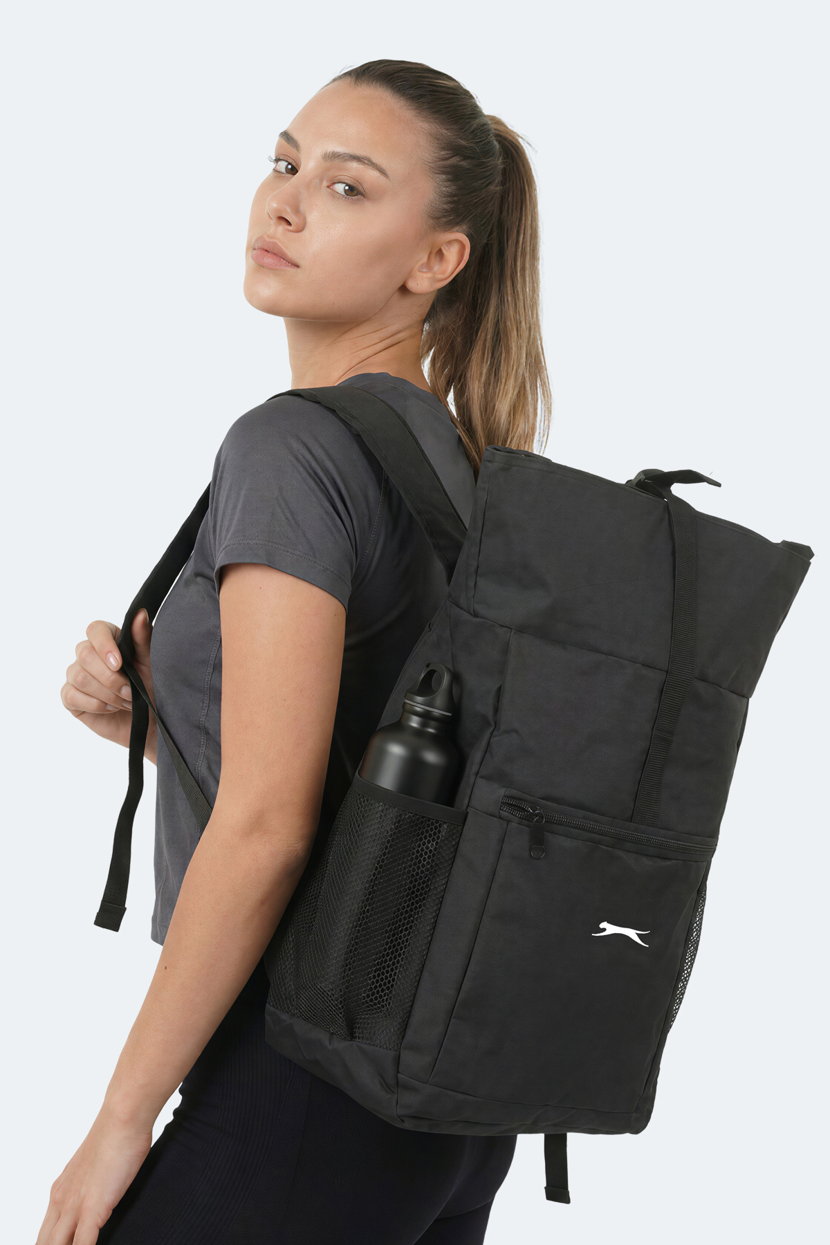 SLAZENGER GREENVIEW I Unisex Siyah Sırt Çantası görsel 2