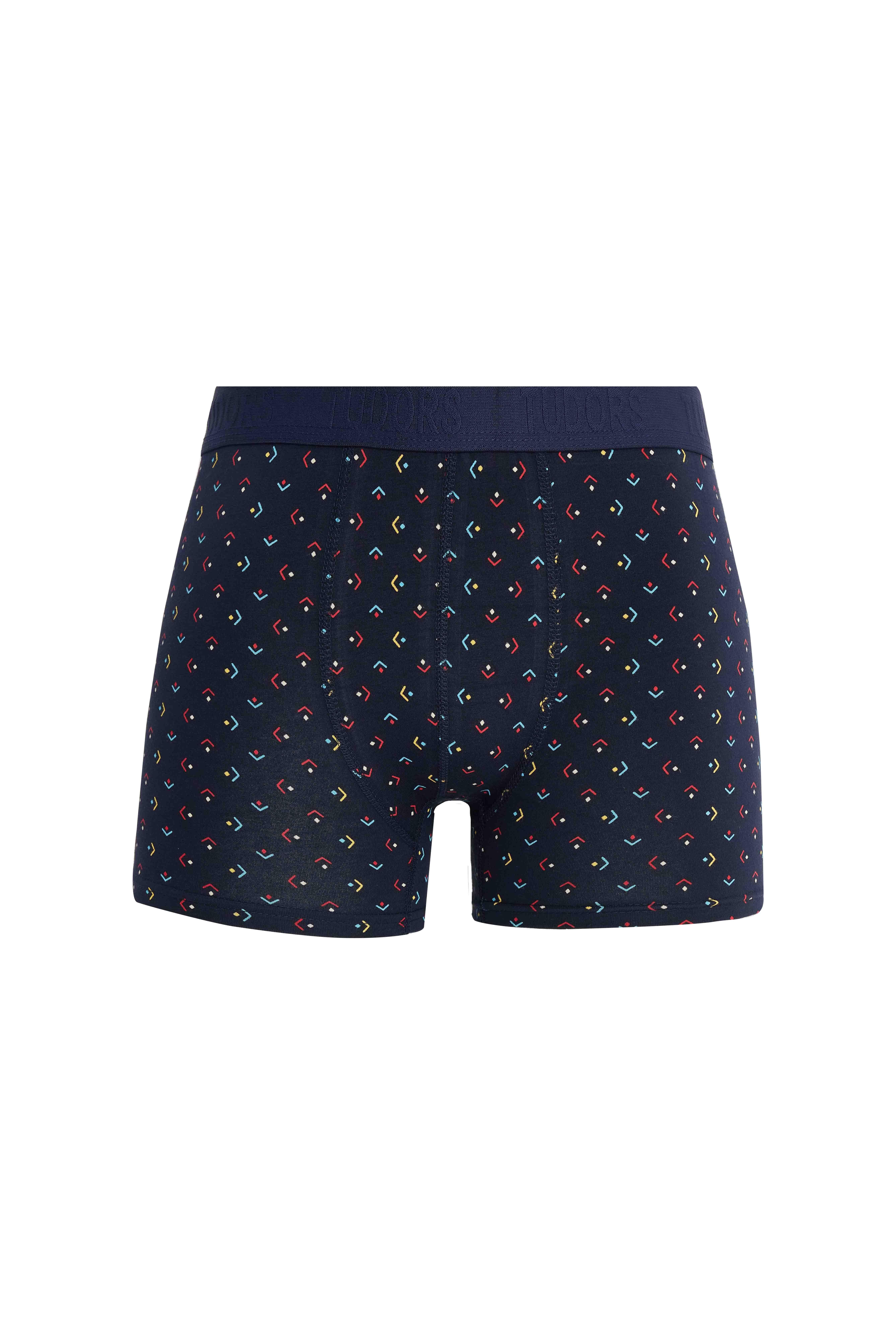 TUDORS Erkek 6'Lı Premium Seri Pamuklu Elastanlı Esnek Kumaş Boxer (Damat Bohçası Çeyiz Seti görsel 6