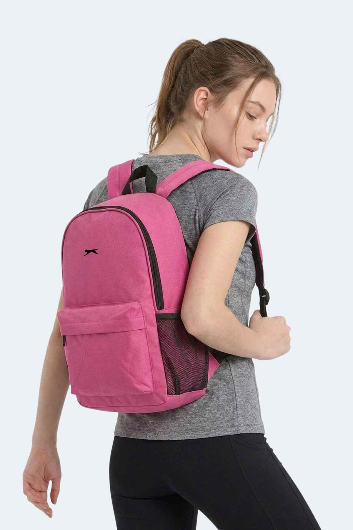 SLAZENGER GLOOM I Unisex Fuşya Sırt Çantası görsel 2