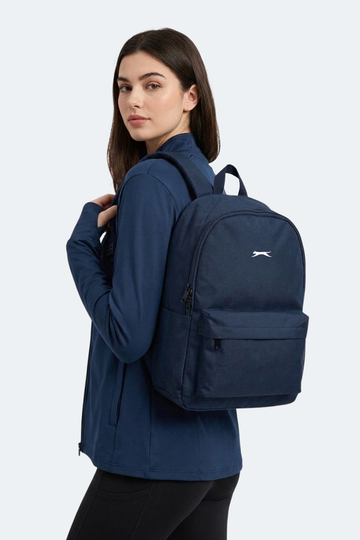 SLAZENGER GLOOM I Unisex Lacivert Sırt Çantası görsel 3