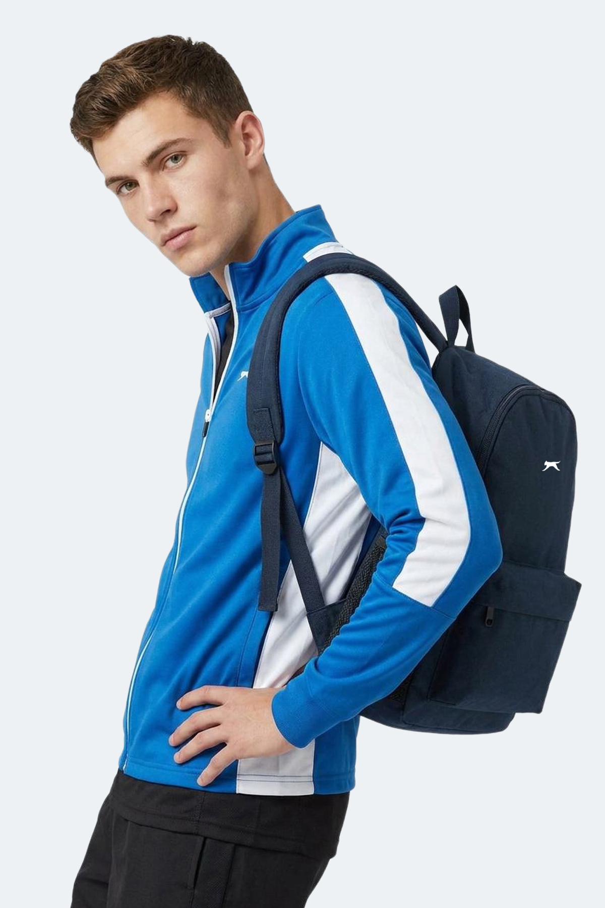 SLAZENGER GLOOM I Unisex Lacivert Sırt Çantası görsel 4