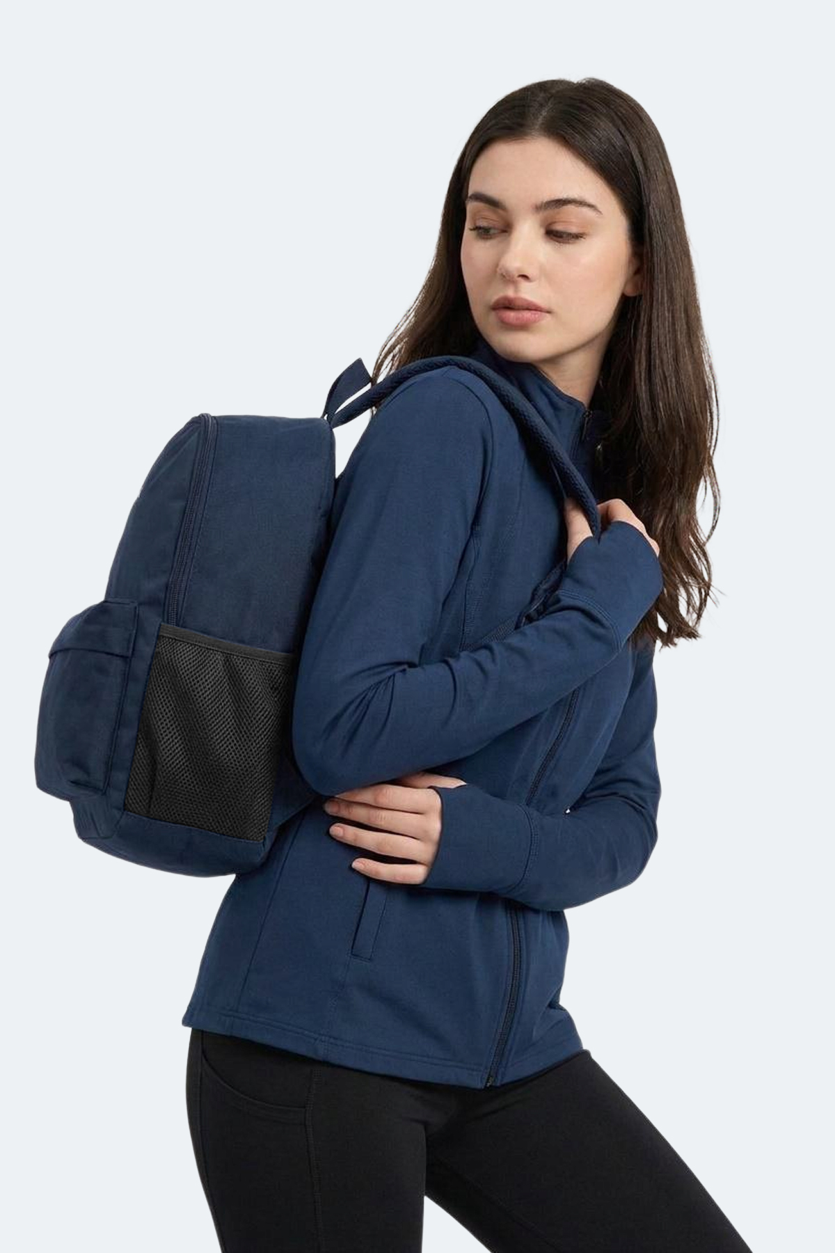 SLAZENGER GLOOM I Unisex Lacivert Sırt Çantası görsel 5