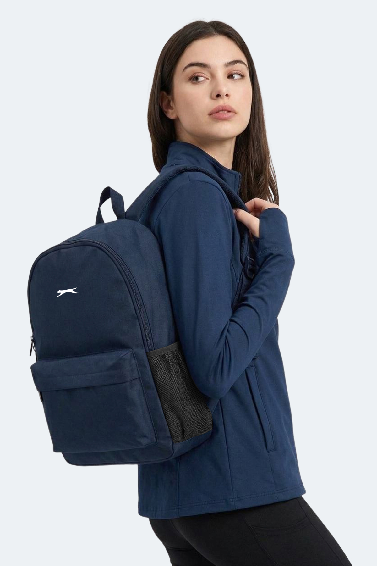 SLAZENGER GLOOM I Unisex Lacivert Sırt Çantası görsel 7