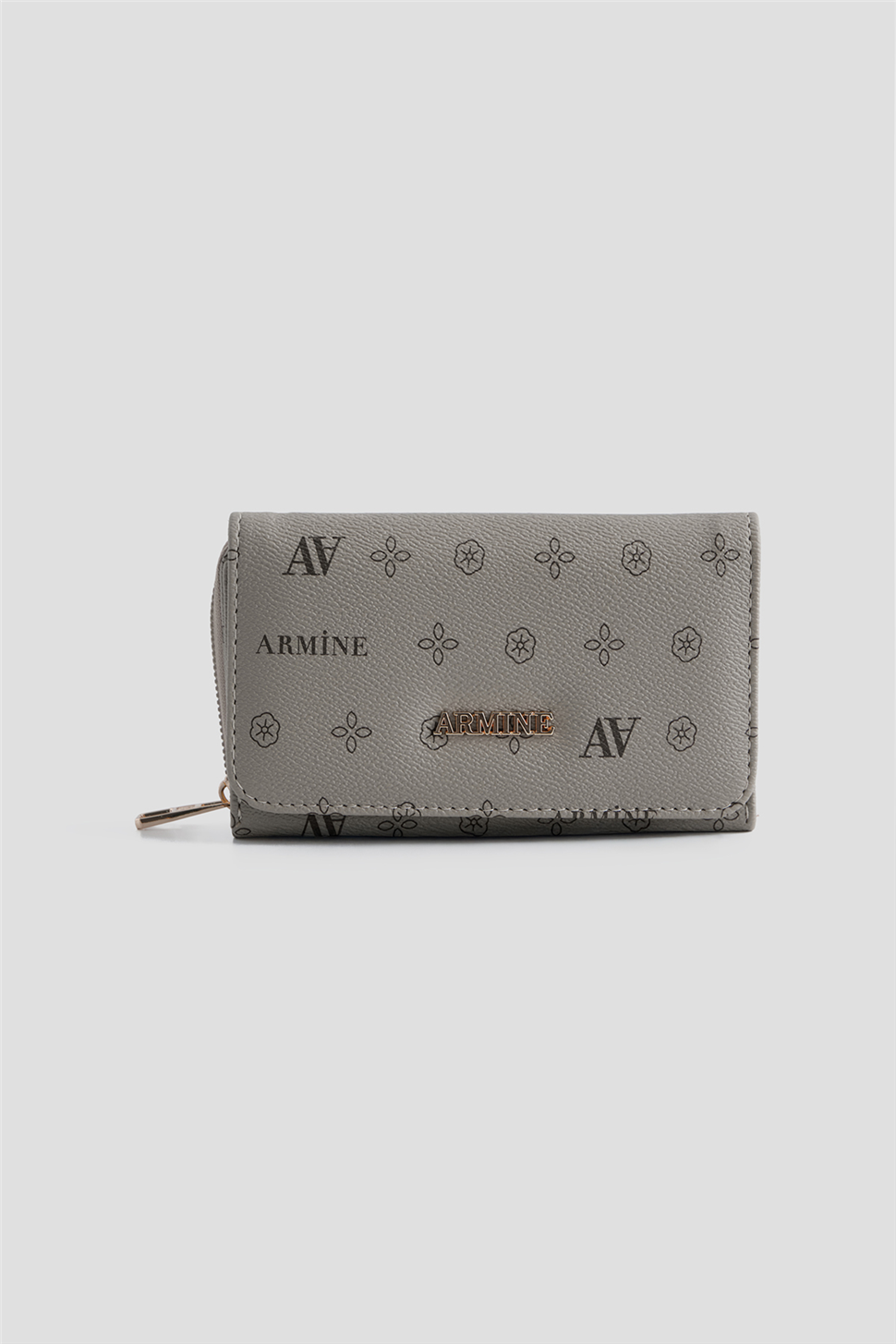 ARMİNE Baskılı Cüzdan Vizon