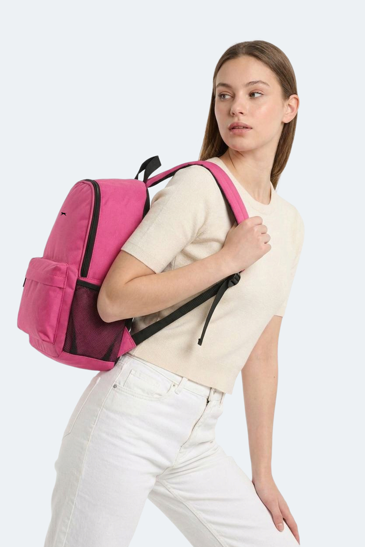SLAZENGER GULENA Unisex Fuşya Sırt Çantası görsel 5