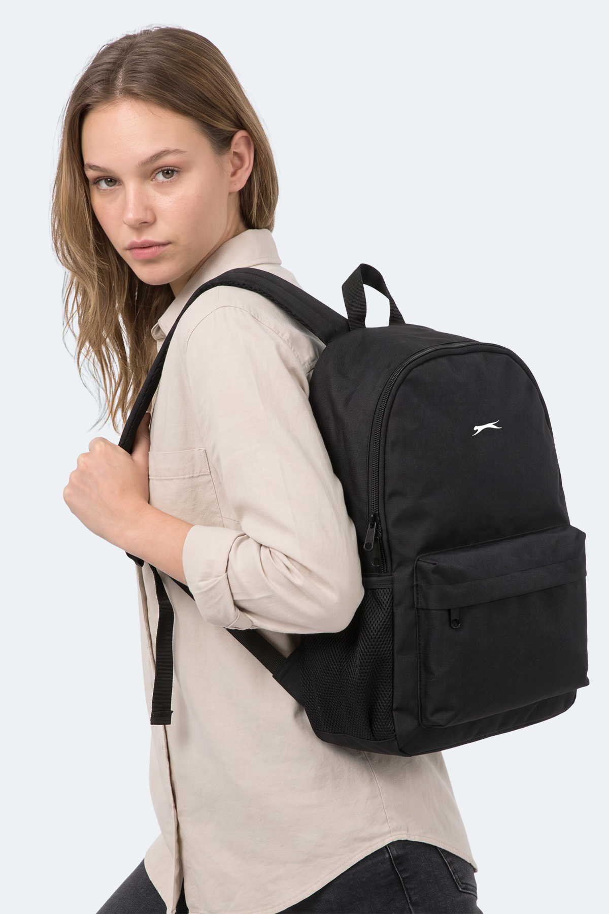 SLAZENGER GULENA Unisex Siyah Sırt Çantası görsel 3