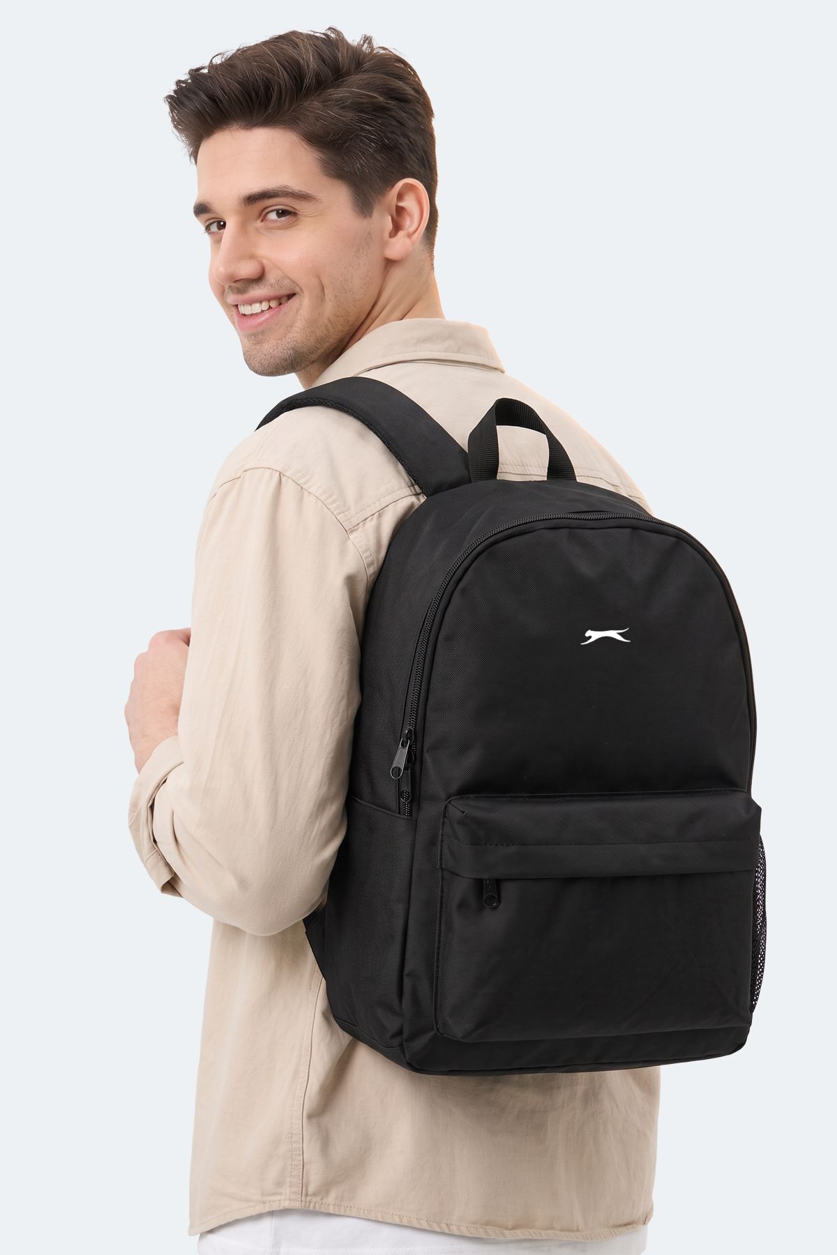SLAZENGER GULENA Unisex Siyah Sırt Çantası görsel 4