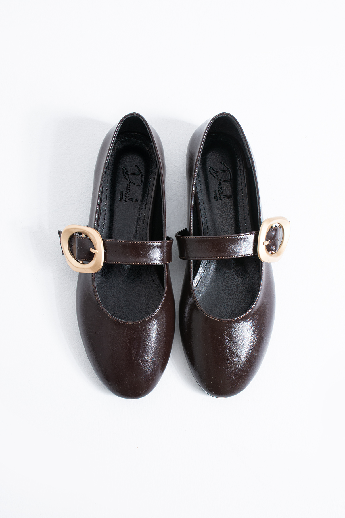 DUXAL SHOES Libby Tokalı Babet Günlük Konforlu İç Tabanlı Kadın Ayakkabı