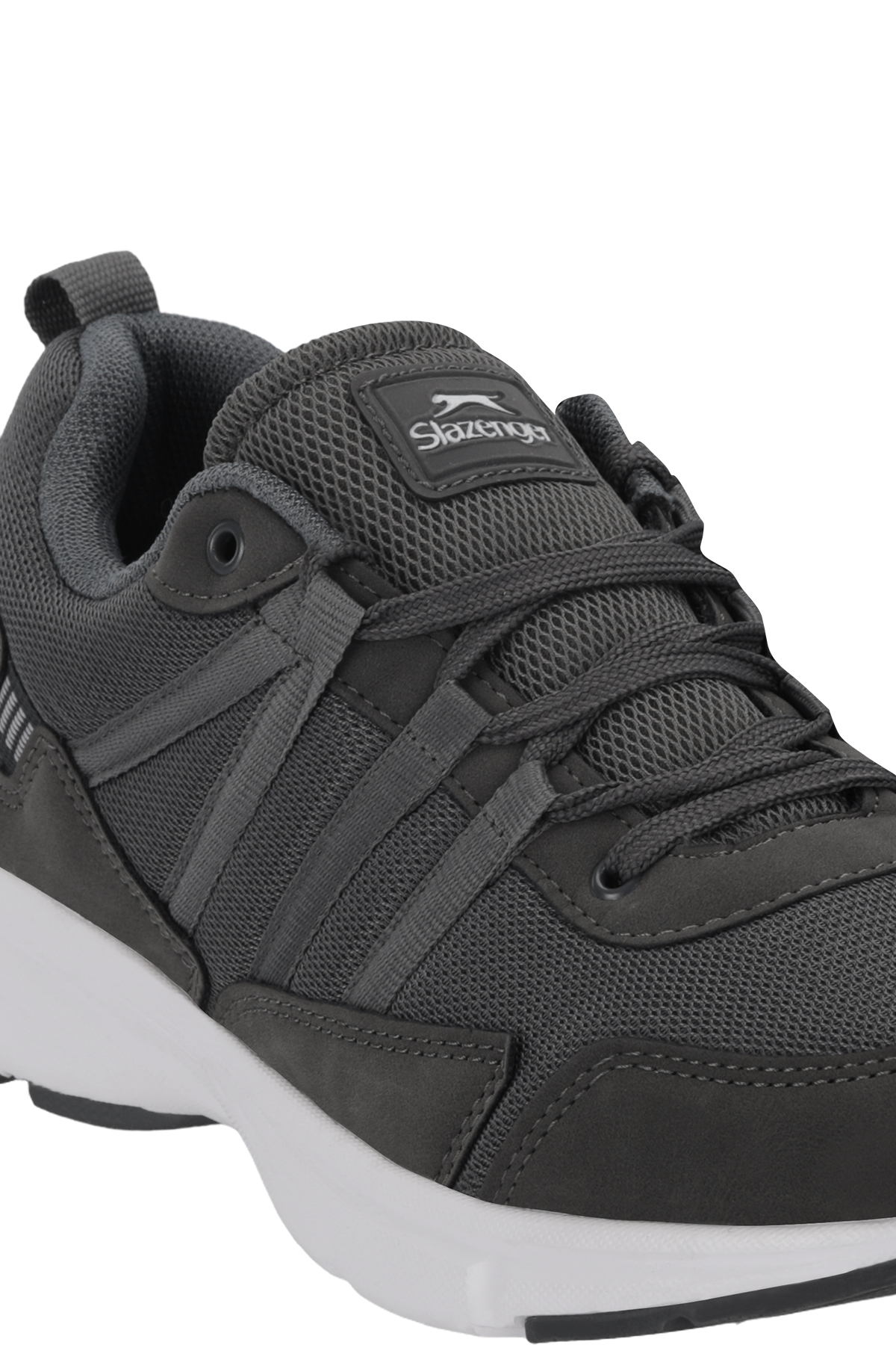 SLAZENGER POLISH I Erkek Koyu Gri Koşu & Yürüyüş Spor Ayakkabısı görsel 4