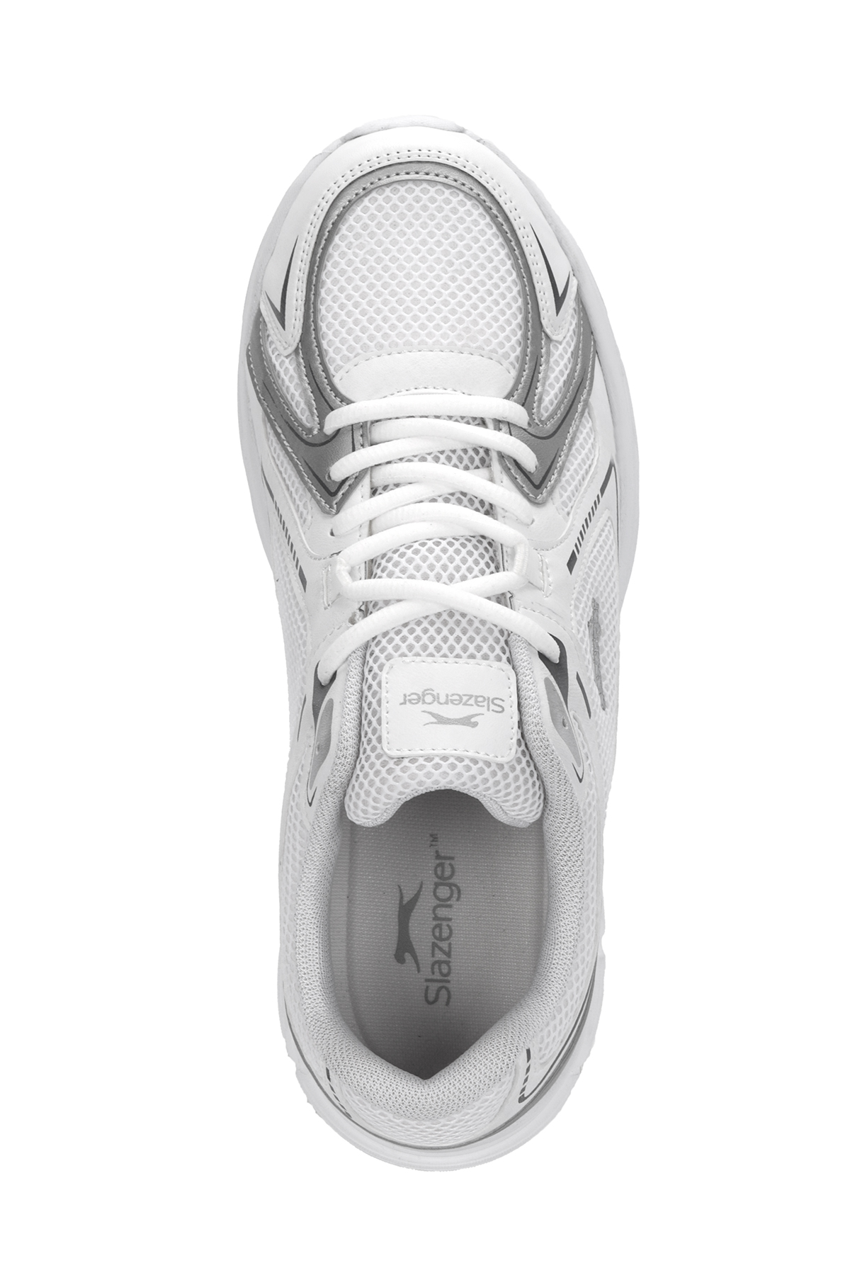 SLAZENGER OPSIST I Erkek Beyaz / Gümüş Koşu & Yürüyüş Spor Ayakkabısı görsel 5