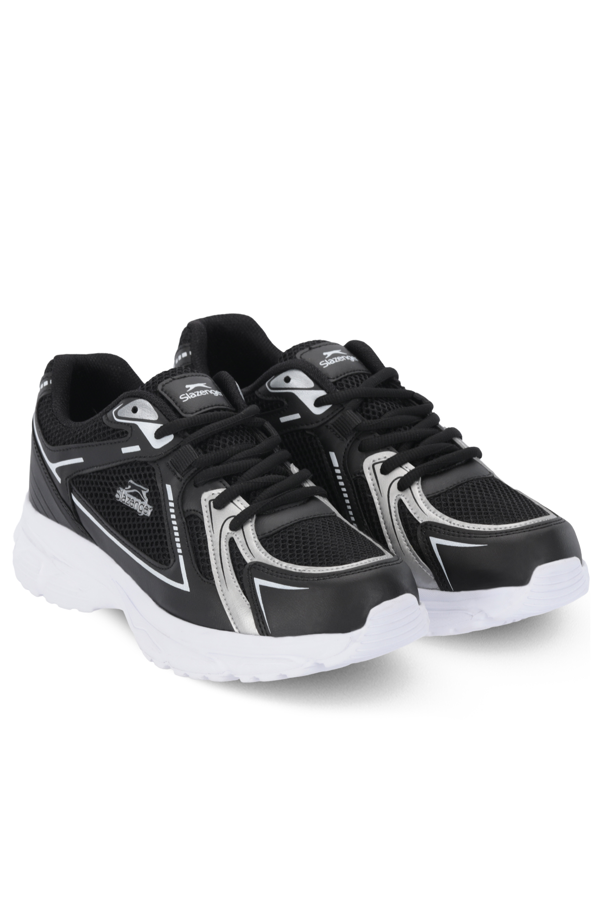 SLAZENGER OPSIST I Erkek Siyah / Gümüş Koşu & Yürüyüş Spor Ayakkabısı görsel 2