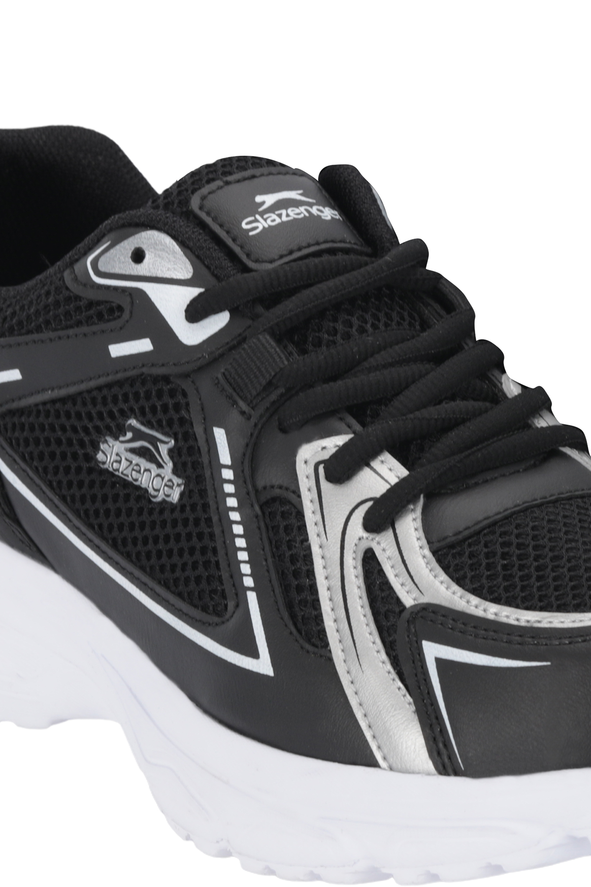 SLAZENGER OPSIST I Erkek Siyah / Gümüş Koşu & Yürüyüş Spor Ayakkabısı görsel 4