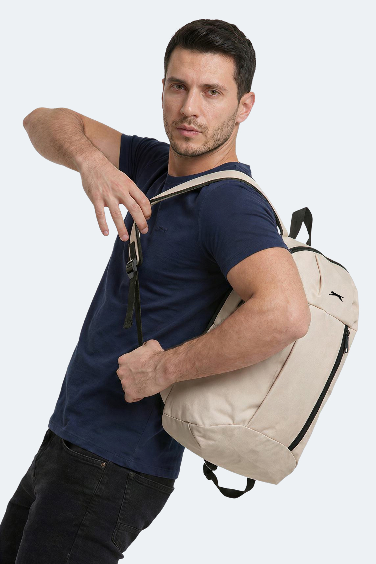SLAZENGER GLOW Unisex Bej Sırt Çantası görsel 7