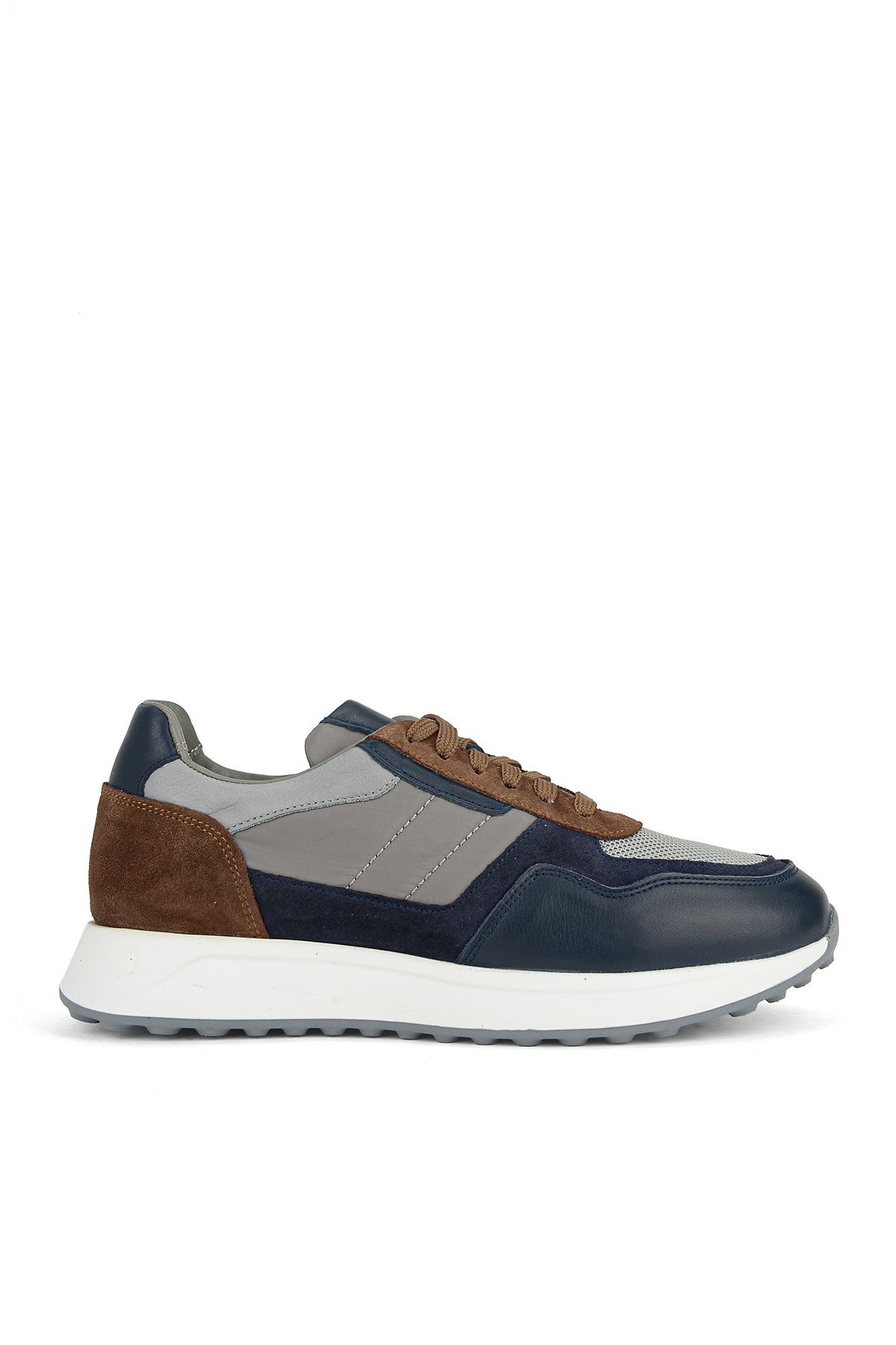 Ziya Ayakkabı Erkek Hakiki Deri Sneaker 1631026Z2022 Lacivert