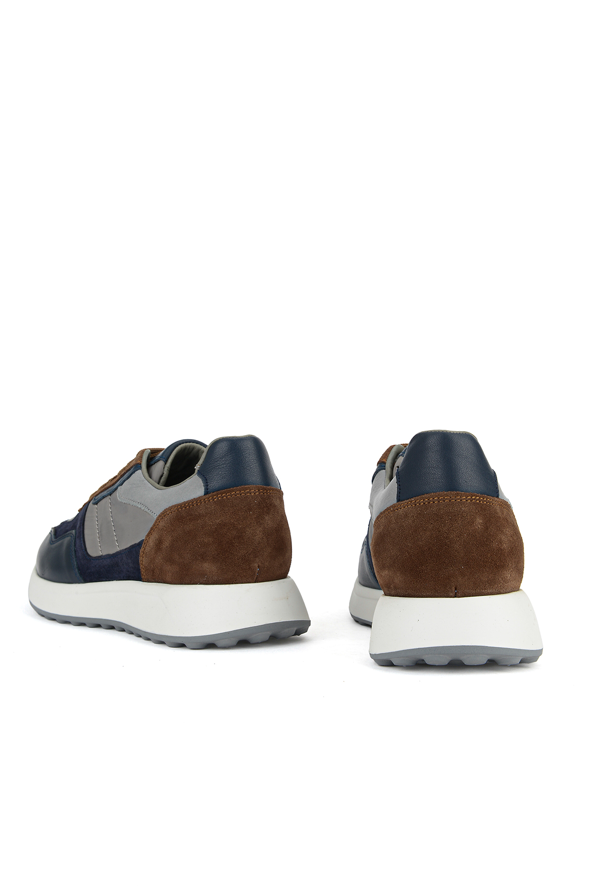 Ziya Ayakkabı Erkek Hakiki Deri Sneaker 1631026Z2022 Lacivert görsel 3