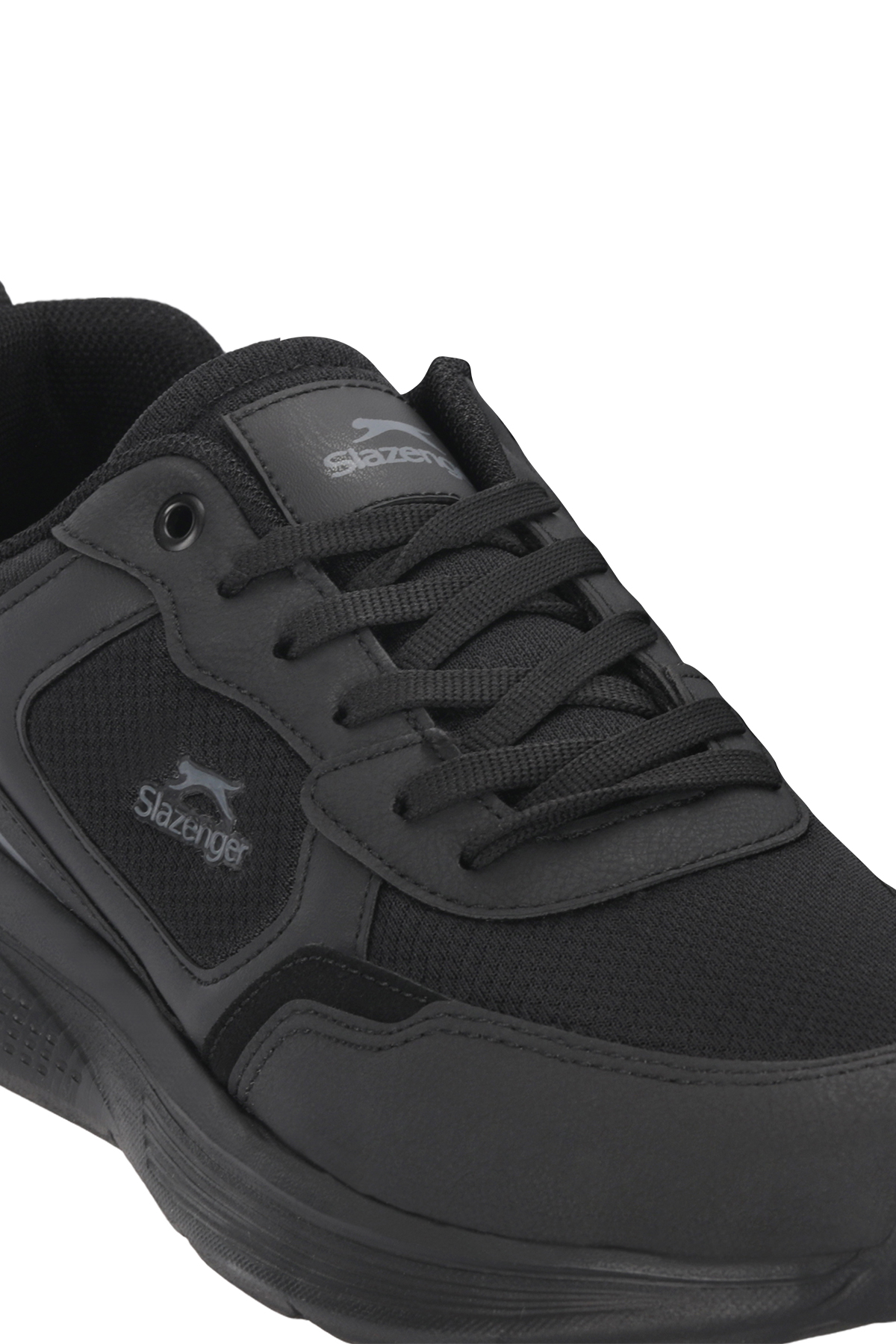 SLAZENGER ICONAS I Erkek Siyah / Siyah Günlük Spor Ayakkabısı görsel 4