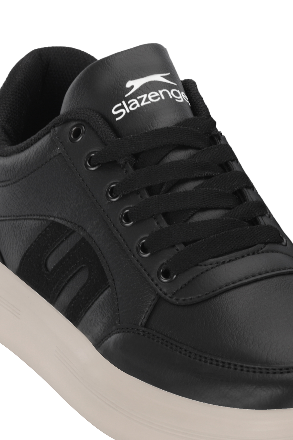 SLAZENGER DEFLECT I Erkek Siyah / Beyaz Günlük Spor Ayakkabısı görsel 4